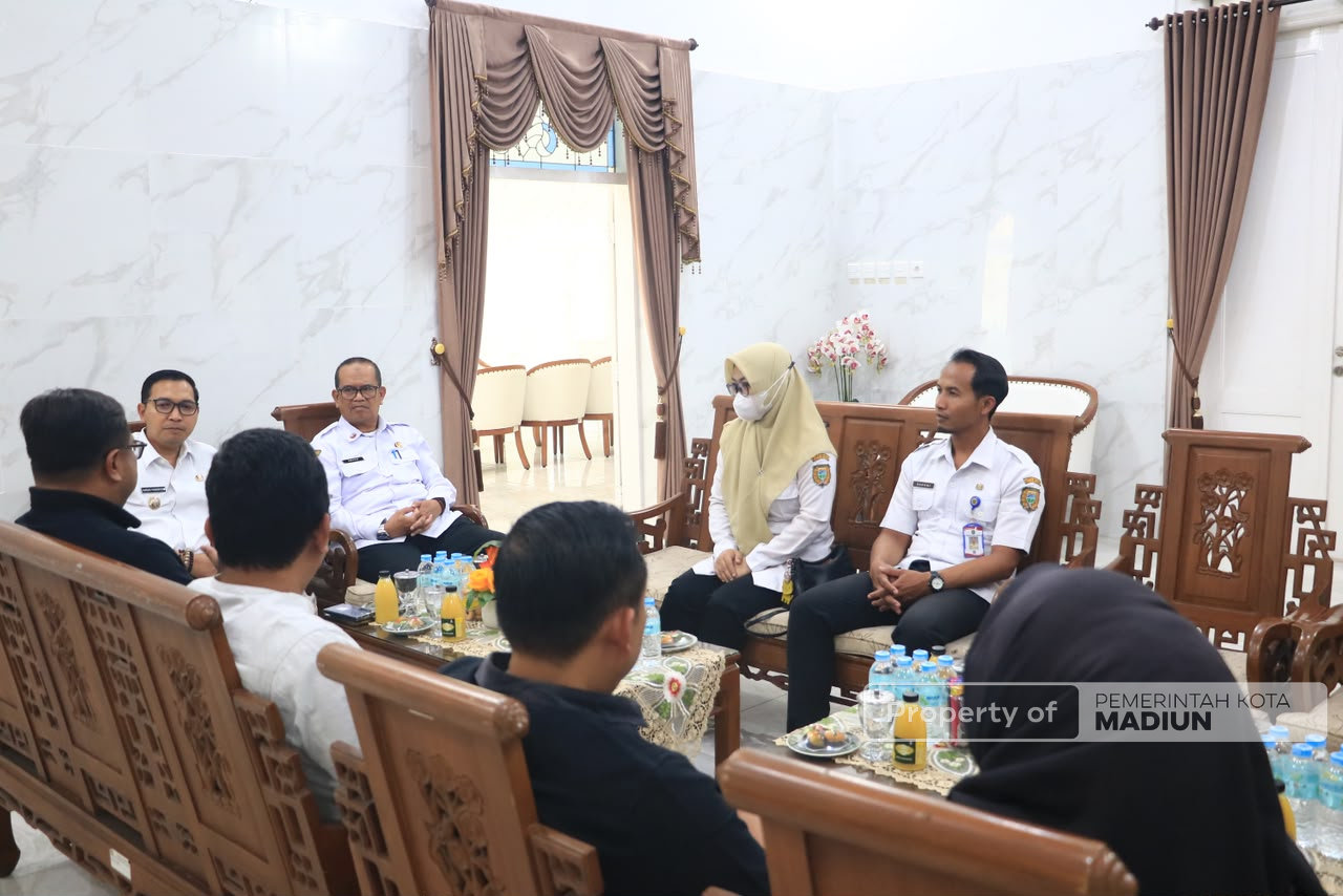 Gelar Audiensi, Plt Wali Kota Madiun Perkuat Sinergi dengan PT Madiun Intermedia Pers