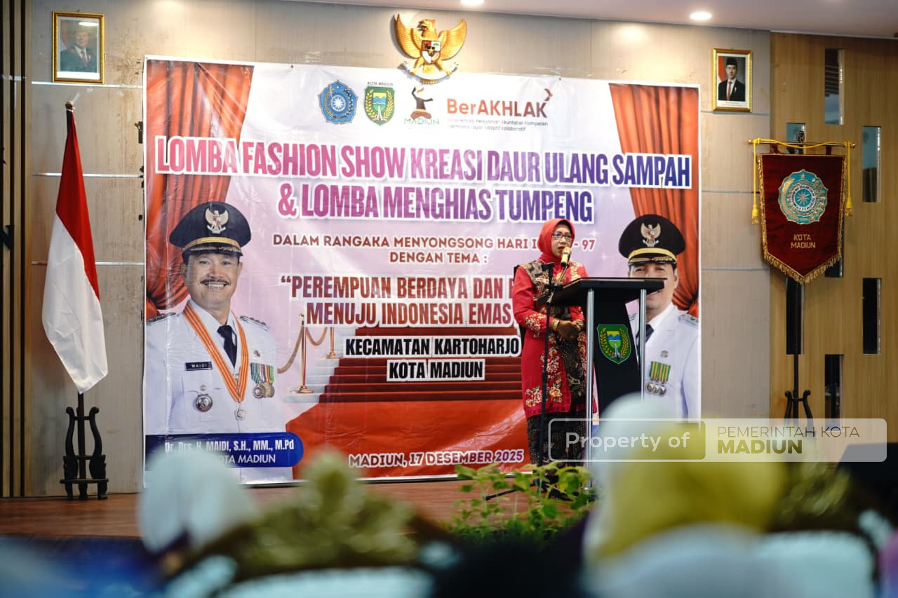 Peringati Hari Ibu ke-97, Pemkot Madiun Perkuat Peran Perempuan Menuju Indonesia Emas 2045