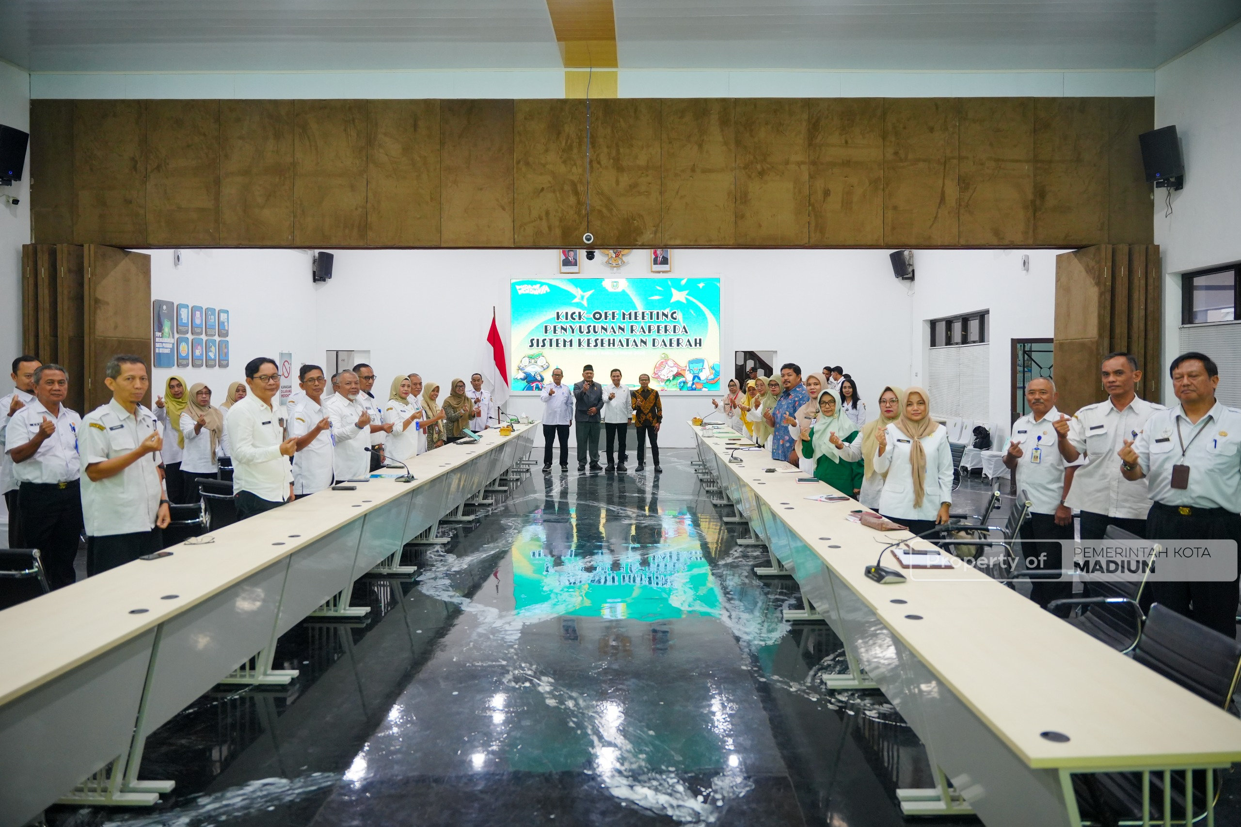 Kick Off Penyusunan Sistem Kesehatan Daerah, Plt. Wali Kota Madiun Dorong Sistem Kesehatan Terintegrasi