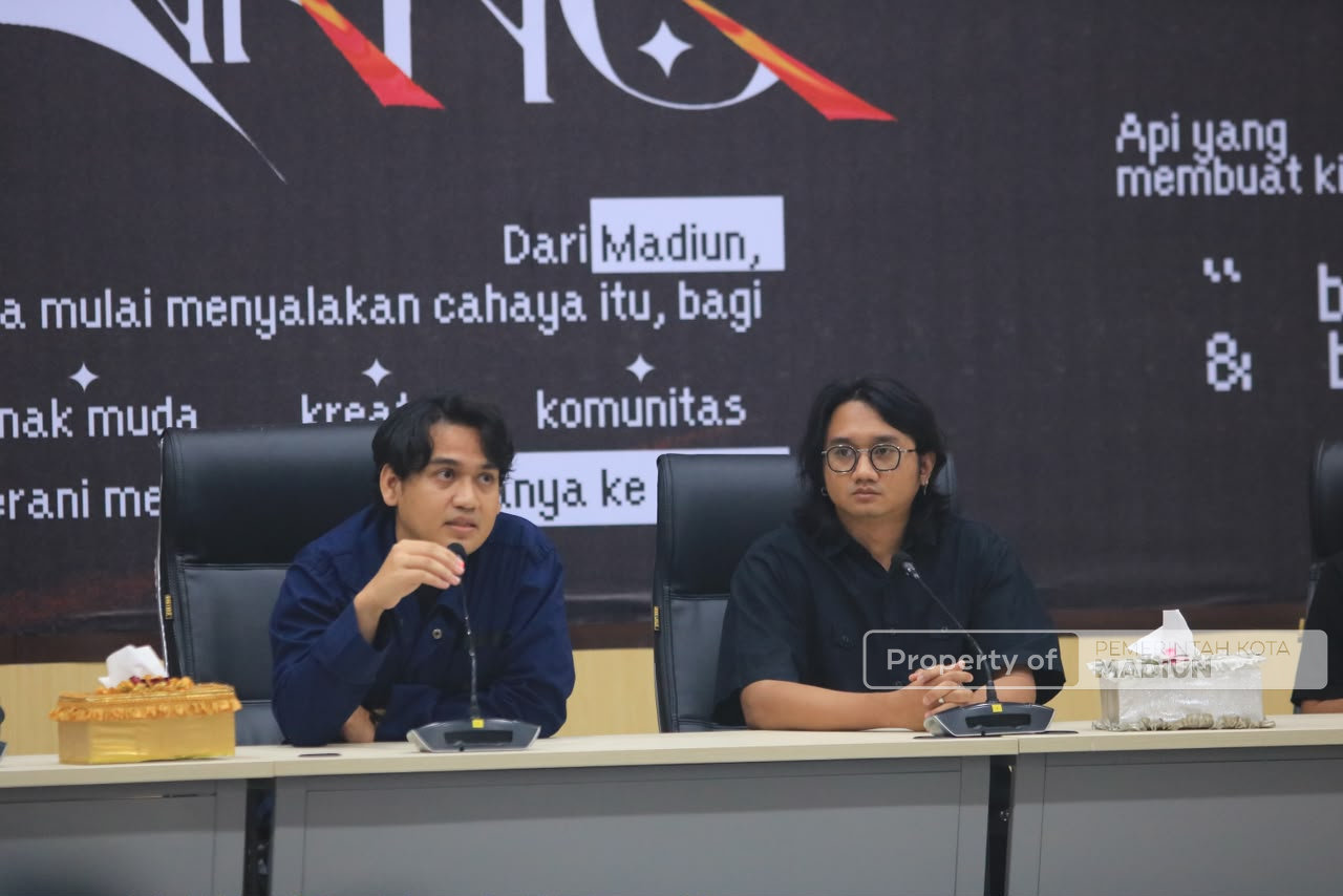 Gelar Press Conference Padhang Mbranang 2026, Plt Wali Kota Perkuat Ekosistem Ekonomi Kreatif Digital