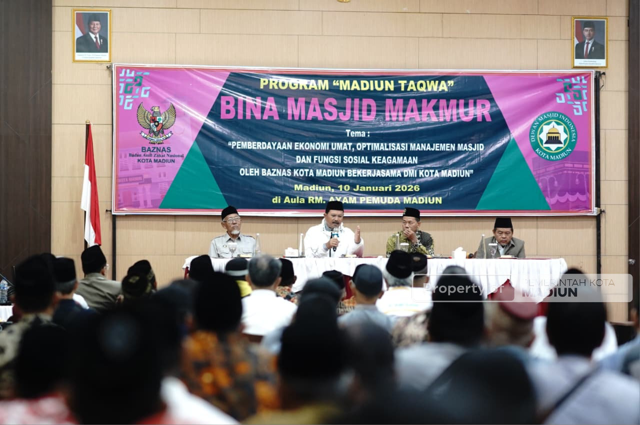 Wali Kota Madiun Dorong Peran Strategis Masjid dalam Pemberdayaan Umat dan Pembangunan Kota