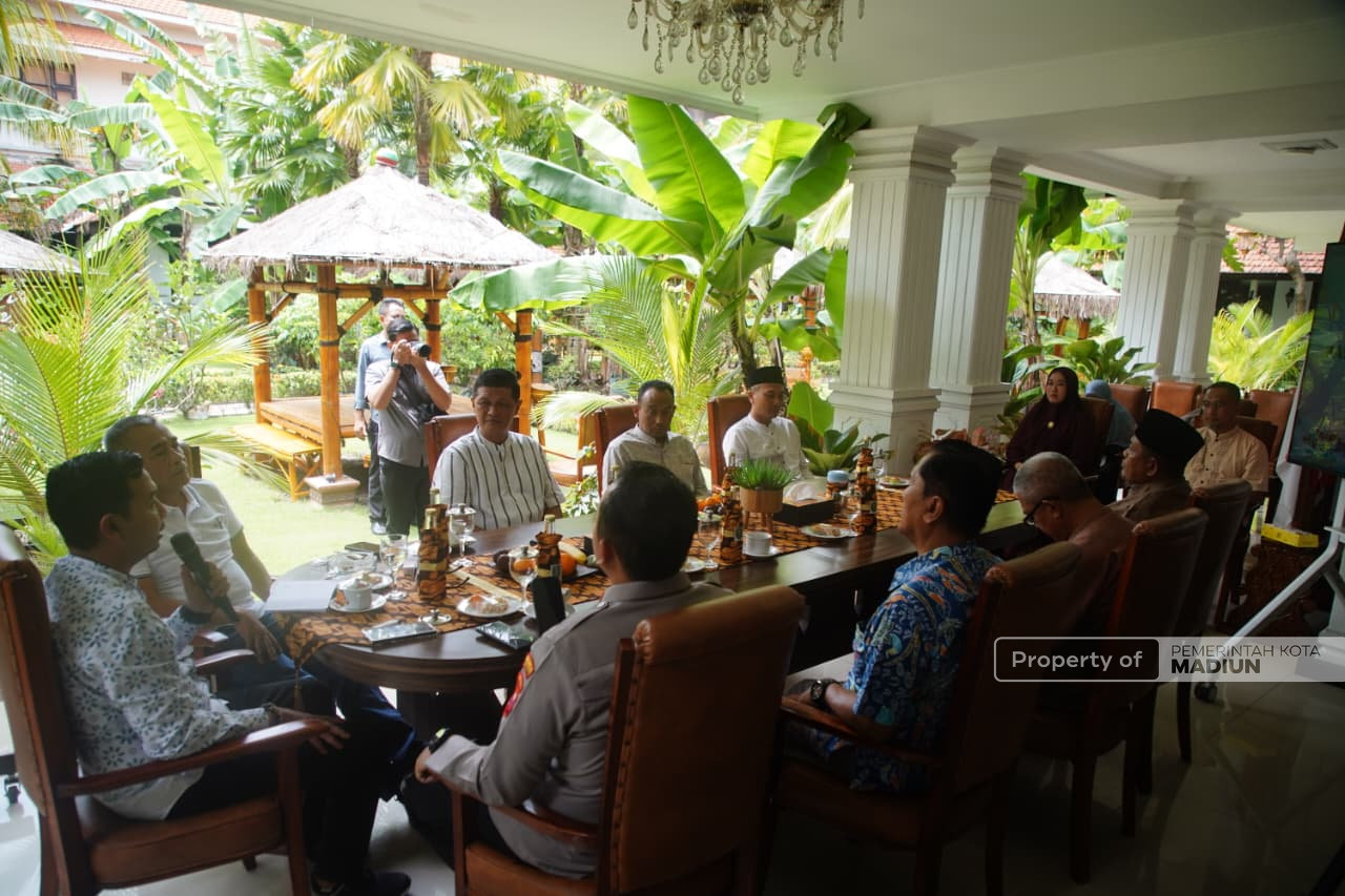 Gelar Evaluasi Kamtibmas Pasca Lebaran, Kota Madiun Dinilai Sangat Kondusif