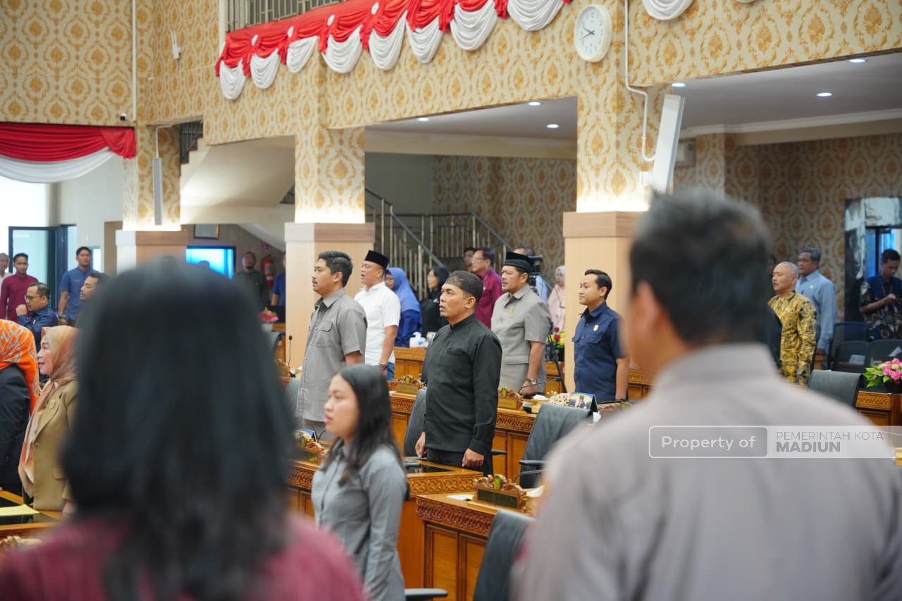 Gelar Rapat Paripurna, DPRD Kota Madiun Usulkan Tiga Raperda
