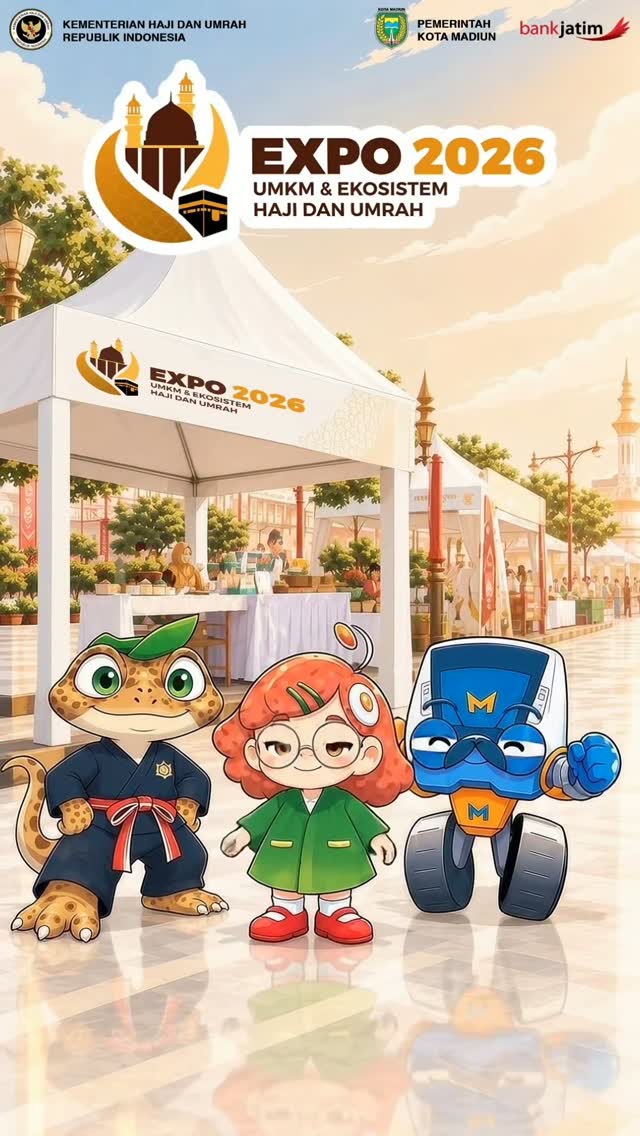 Halo #SobatHaji Jangan sampai lupa datang, ramaikan dan ikuti keseruan EXPO 2026 UMKM dan Ekosistem Haji dan Umrah. 📆 2...
