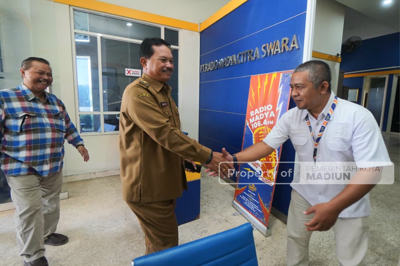 Jadi Narasumber di Radio Madya FM, Wali Kota Paparkan Strategi Menuju Madiun Mendunia