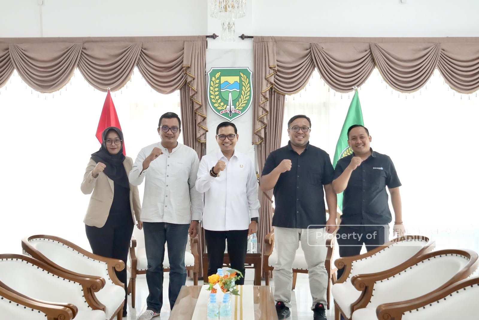 Gelar Audiensi, Plt Wali Kota Madiun Perkuat Sinergi dengan PT Madiun Intermedia Pers