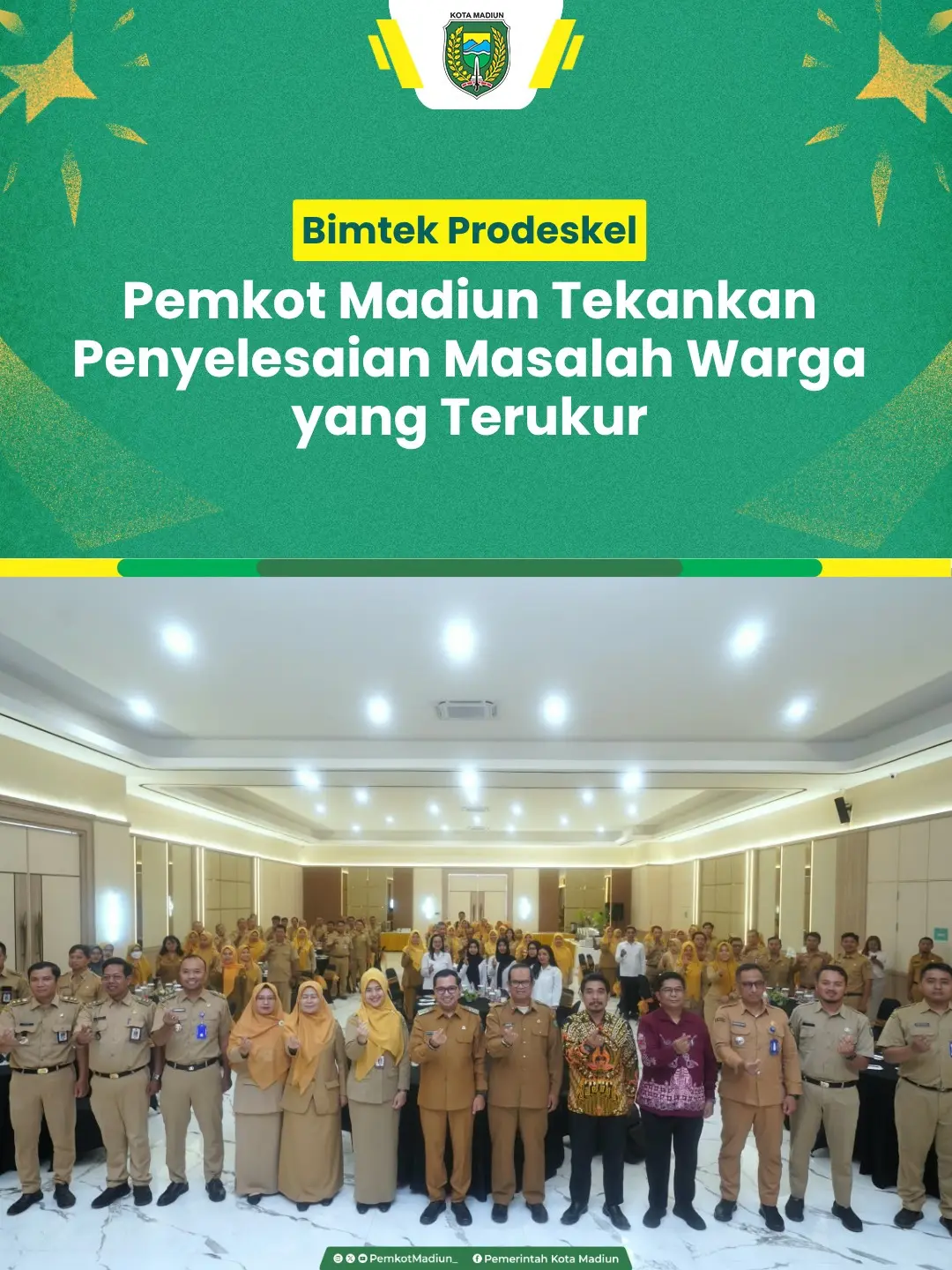 Data kelurahan bukan sekadar catatan administratif, melainkan pijakan untuk menyusun program yang tepat sasaran dan menj...