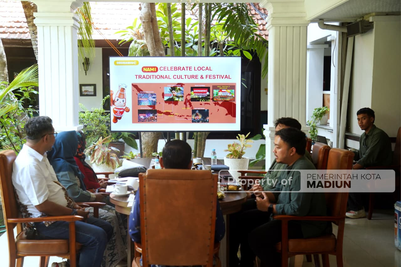 Terima Audiensi Pegiat Kreatif, Wawali Madiun Dorong Kolaborasi Event Lokal