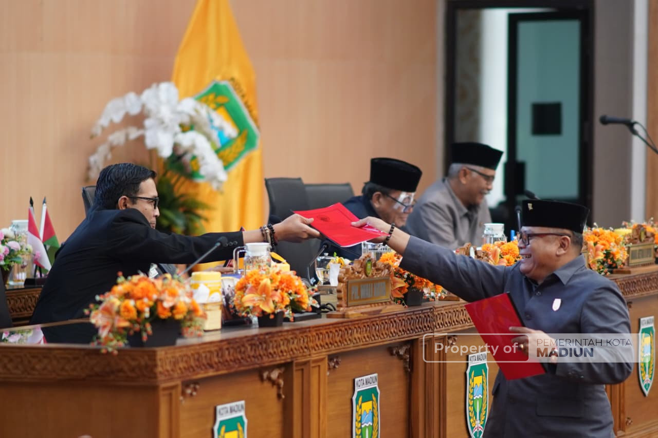 Pemkot Madiun Komitmen Tindak Lanjuti Masukan DPRD, Plt: Jadi Bahan Evaluasi Ke Depan