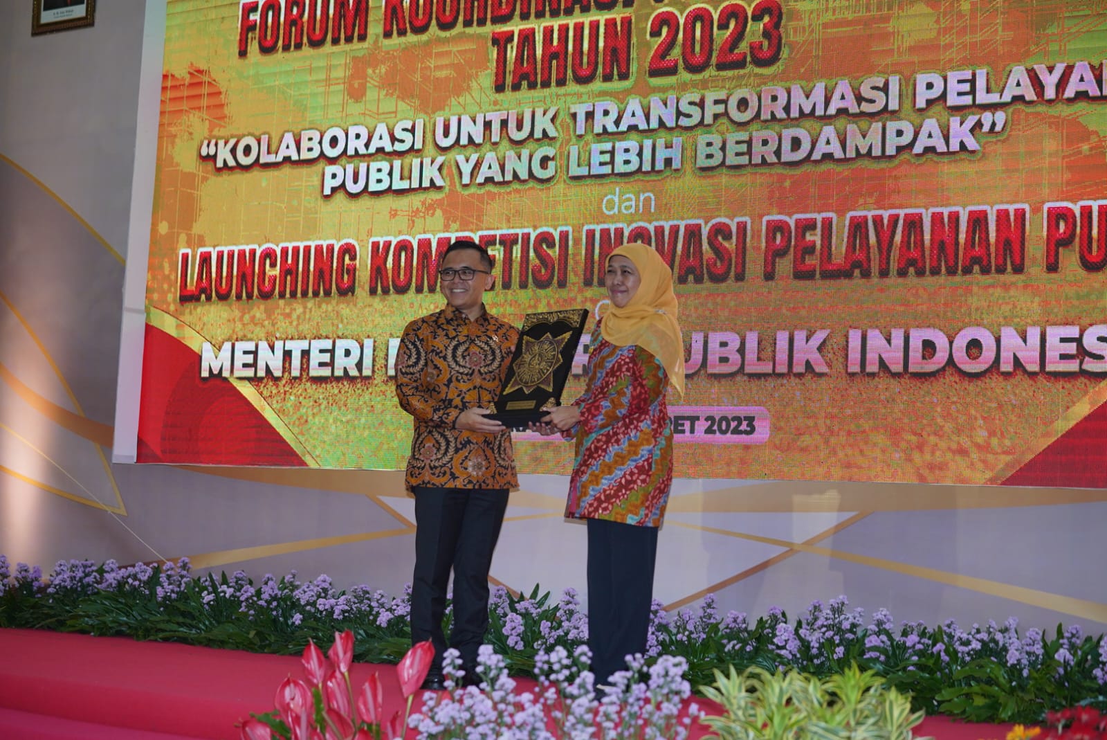 Gelar Forum Koordinasi Pelayanan Publik Di Jatim, MenpanRB Sampaikan Arahan Presiden