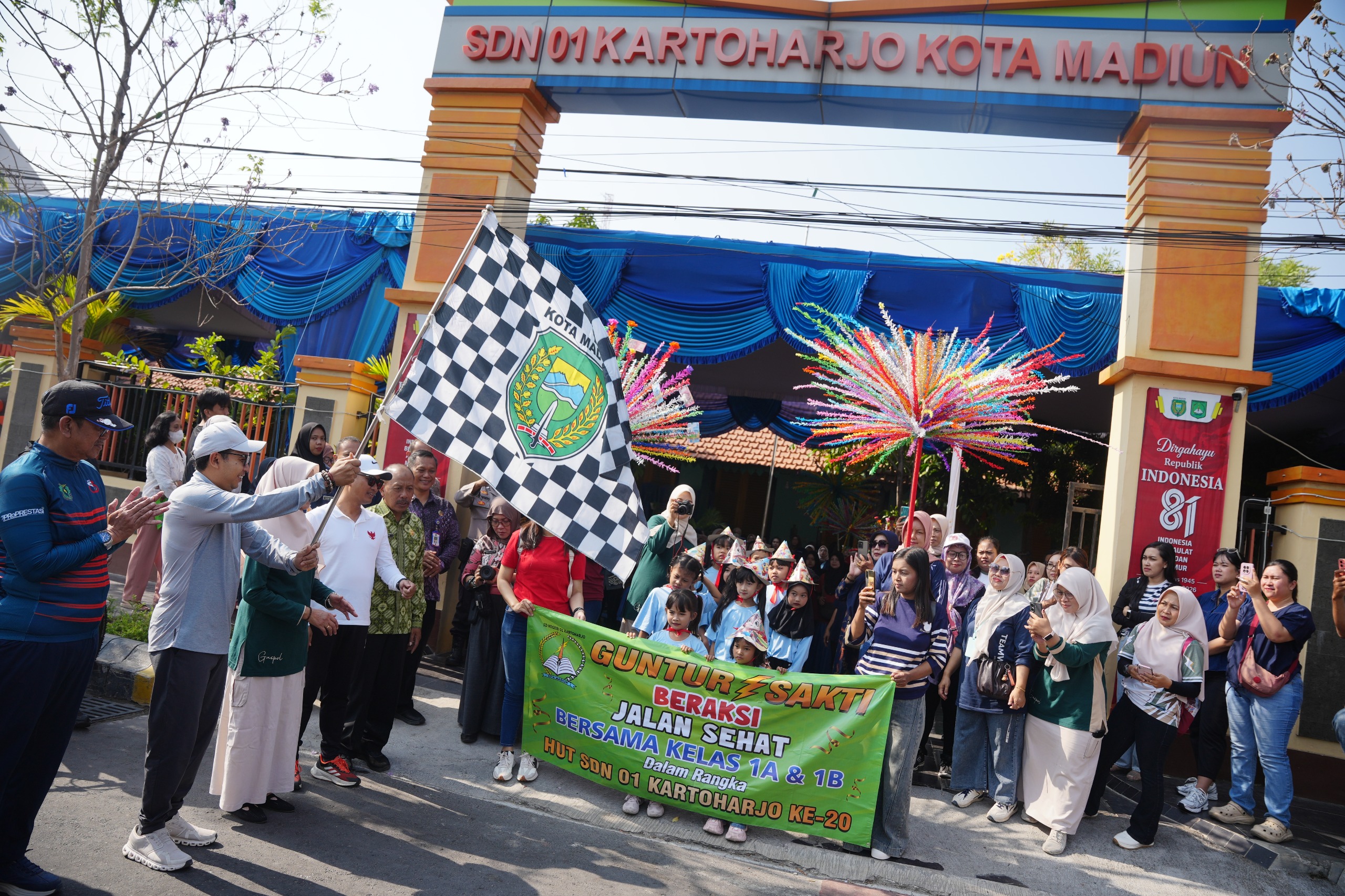 HUT SD Guntur Jadi Panggung Kreativitas Siswa, Beri Ruang bagi Anak untuk Berkembang