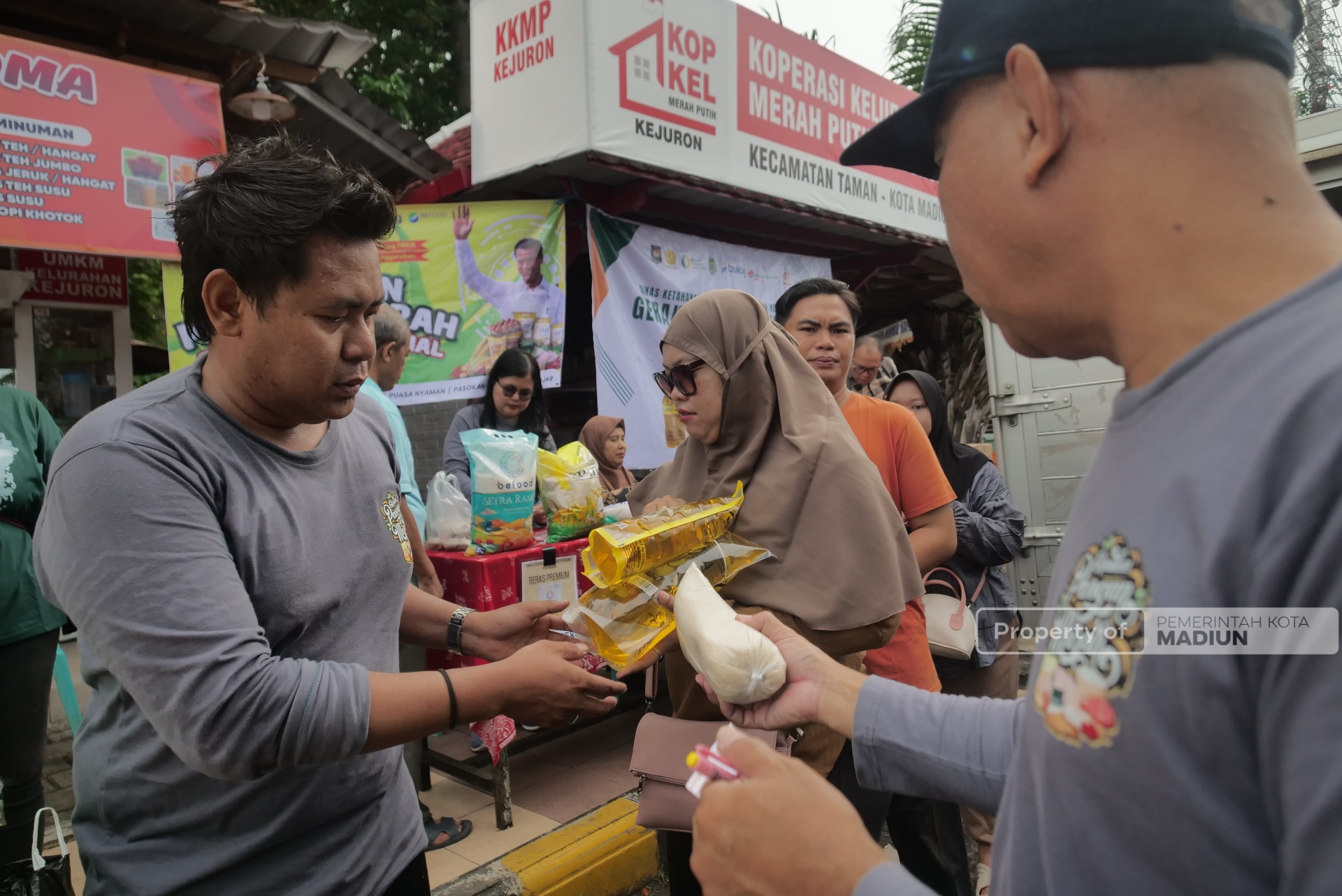 Jaga Ketahanan Pangan, DKPP Gandeng Koperasi Kelurahan Merah Putih Gelar Gerakan Pangan Murah