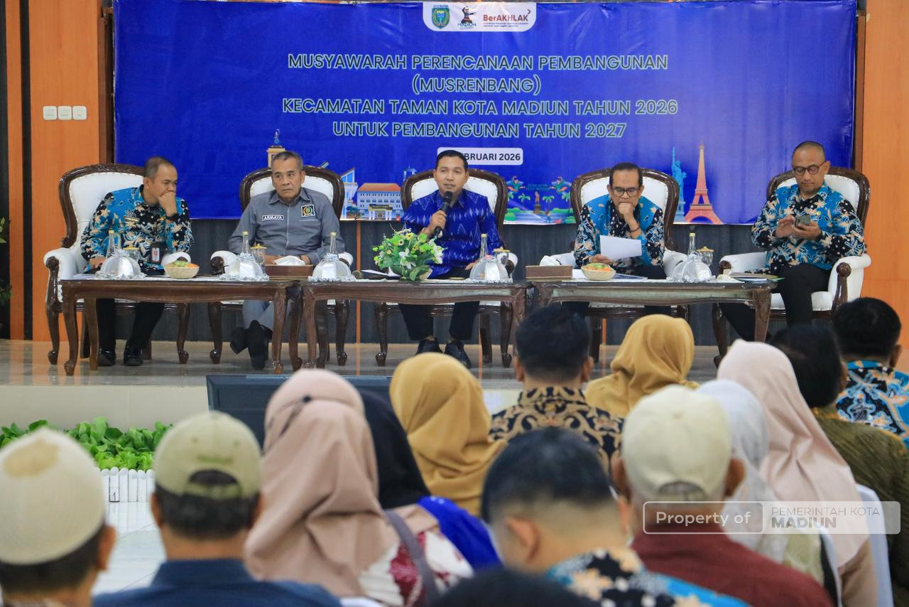 Musrenbang Kecamatan Taman, Bahas Ratusan Usulan Pembangunan 2027 Mendatang