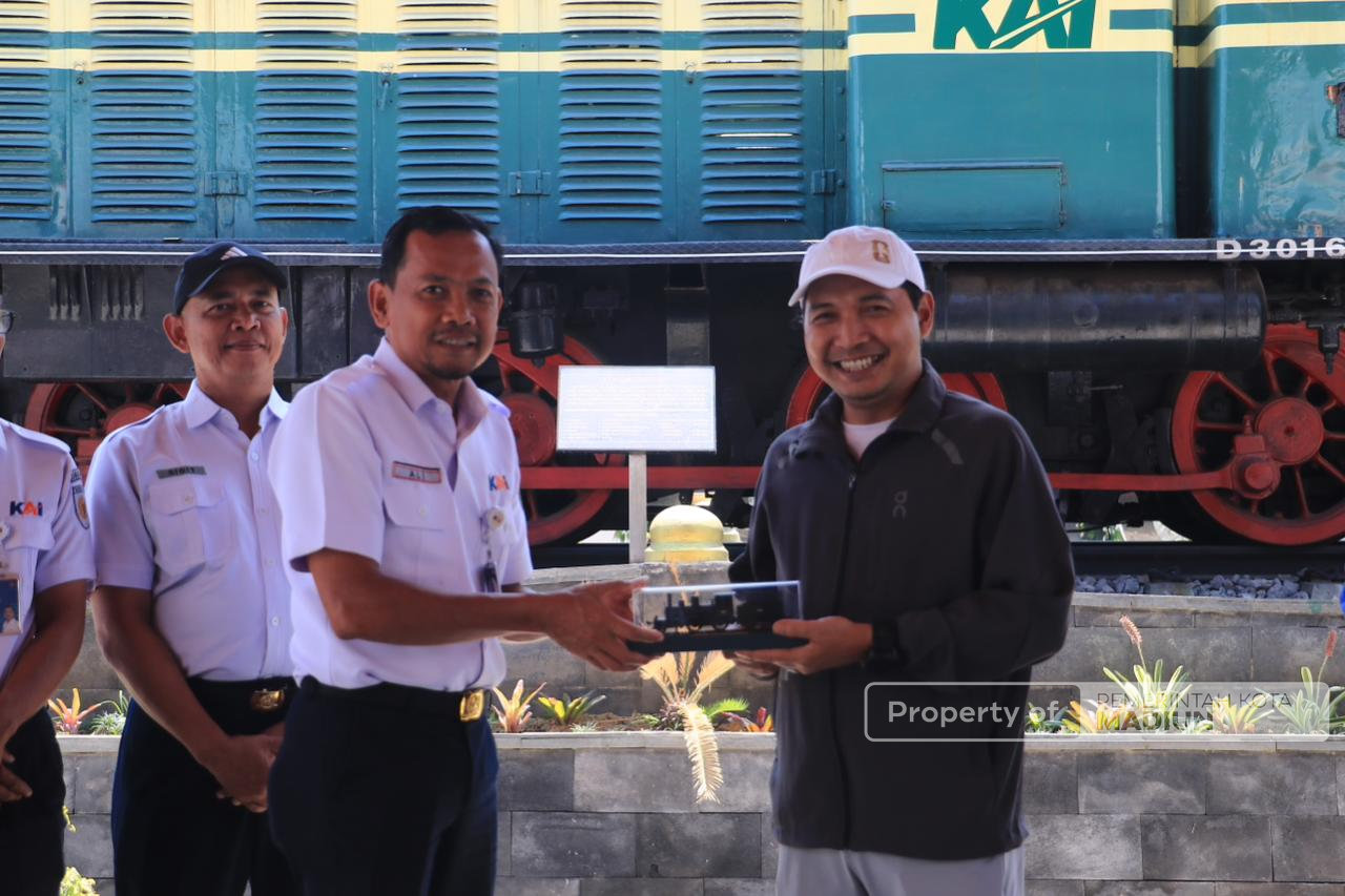 Sinergi dengan PT KAI Diperkuat, Plt Wali Kota Madiun Dorong Penataan Kawasan Stasiun