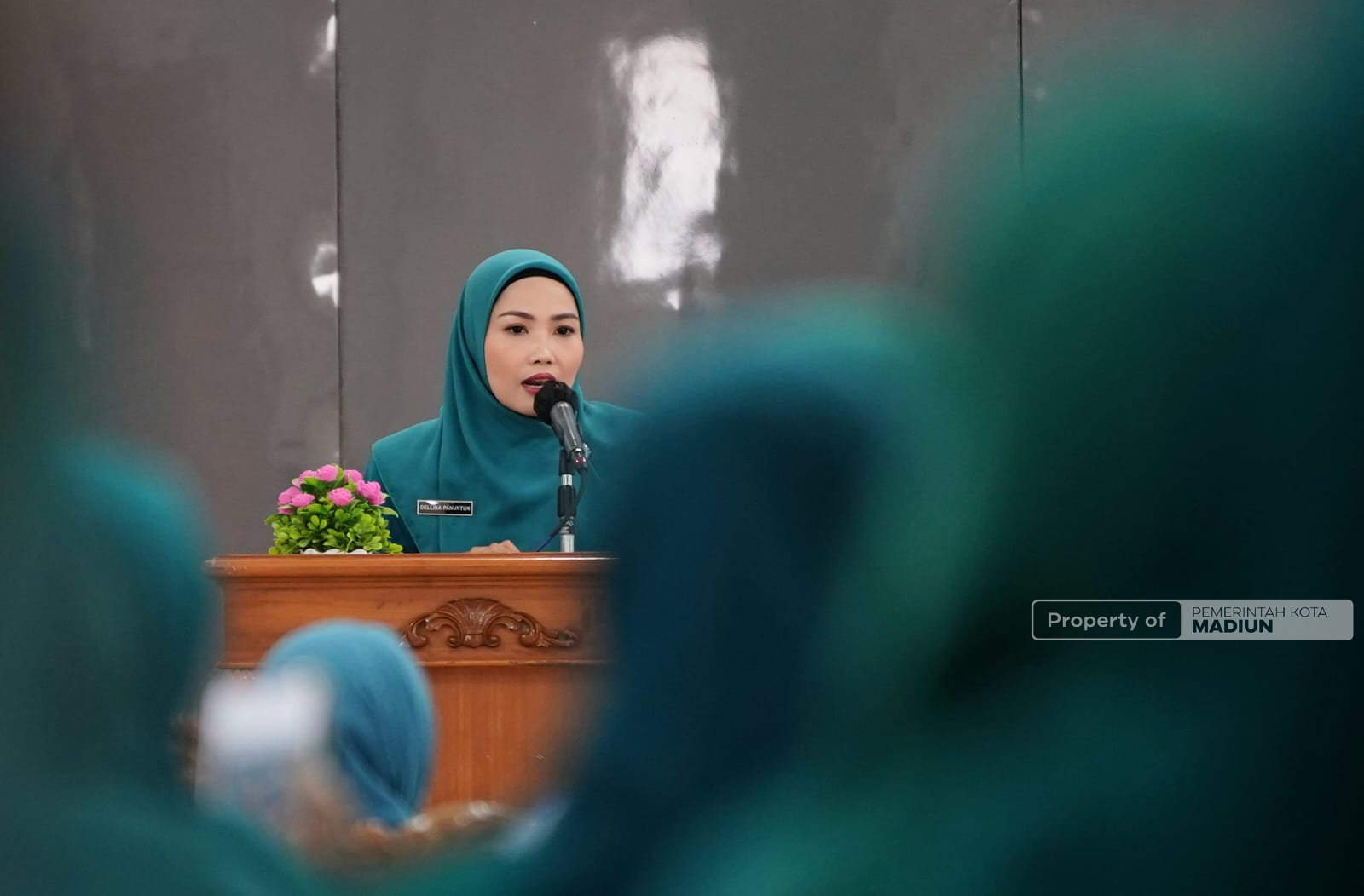 Hadiri Peringatan HKG PKK, Plt Wali Kota Madiun Tekankan Penguatan SDM Berbasis Keluarga