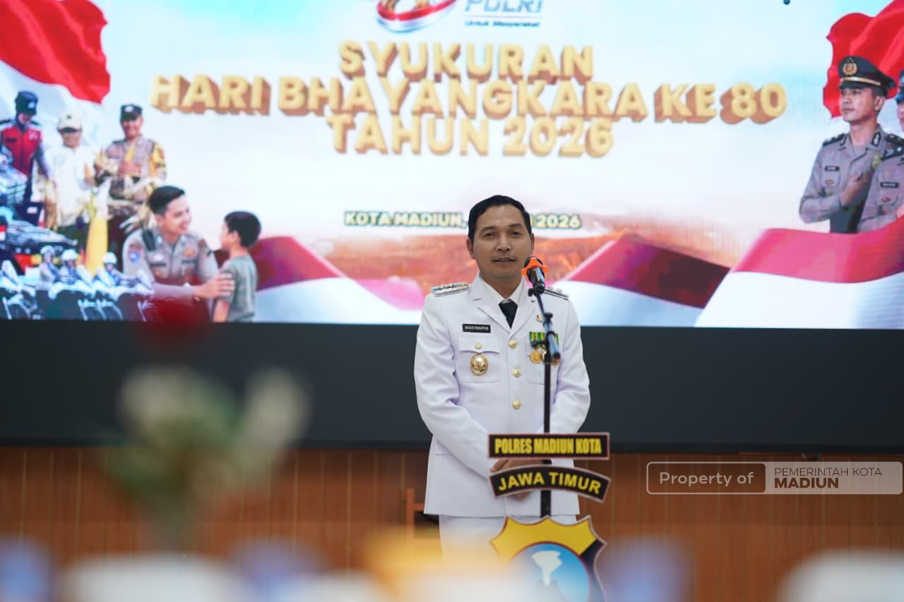 Hadiri Syukuran Hari Bhayangkara ke-80, Plt Wali Kota Harap Kolaborasi Polres dan Pemkot Terus Diperkuat