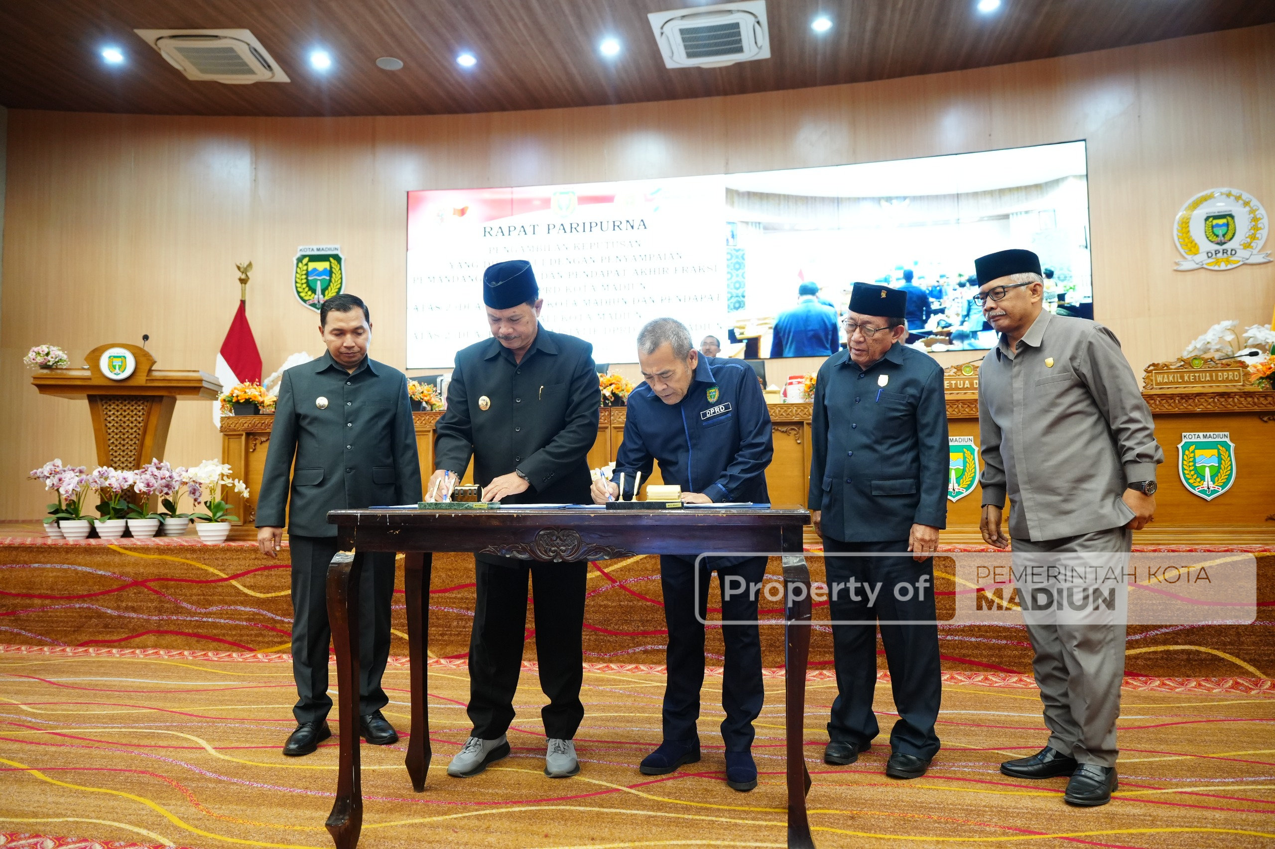 Pemkot dan DPRD Kota Madiun Sepakati Empat Raperda Sekaligus