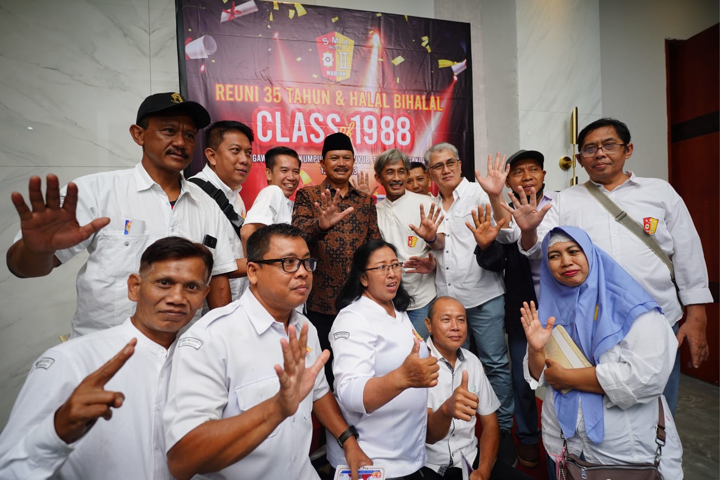 Hadiri Halal Bihalal Smada Angkatan 88, Wali Kota Ajak Alumni Sampaikan Masukan Pembangunan