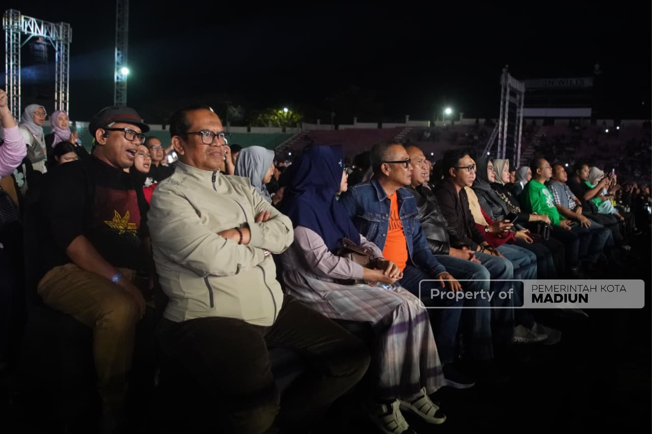 Plt Wali Kota Hadiri Play Music, Ribuan Warga Semarakkan Hari Jadi ke-108 Kota Madiun