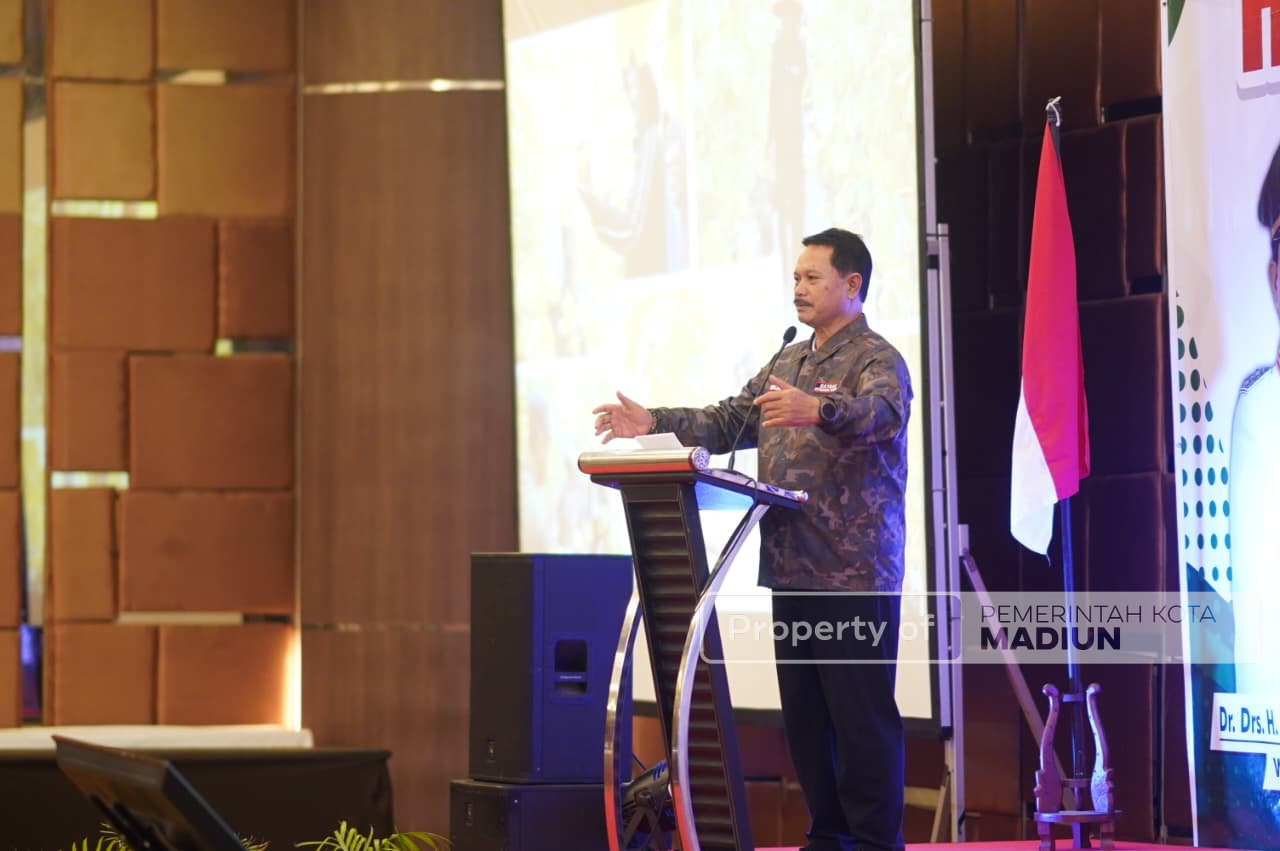 Hadiri Sarasehan Ketahanan Pangan, Wali Kota Madiun Tegaskan Ketahanan Pangan Sebagai Pilar Pembangunan Daerah
