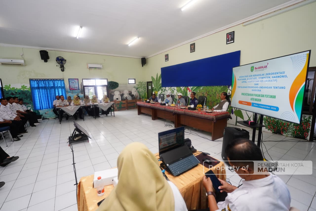 Beri Pembinaan Pegawai DKPP, Plt Wali Kota: Disiplin dan Integritas Jadi Cerminan ASN
