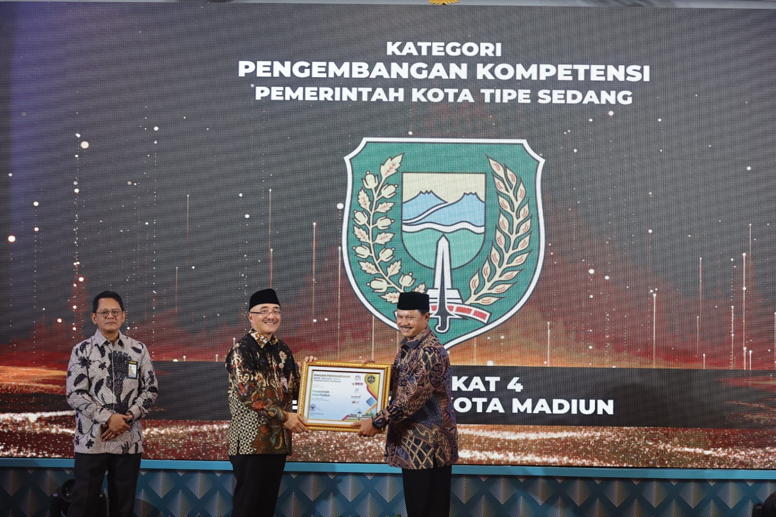 Kota Madiun Raih Penghargaan BKN Award Tiga Kategori, Bukti Baiknya Manajemen Birokrasi