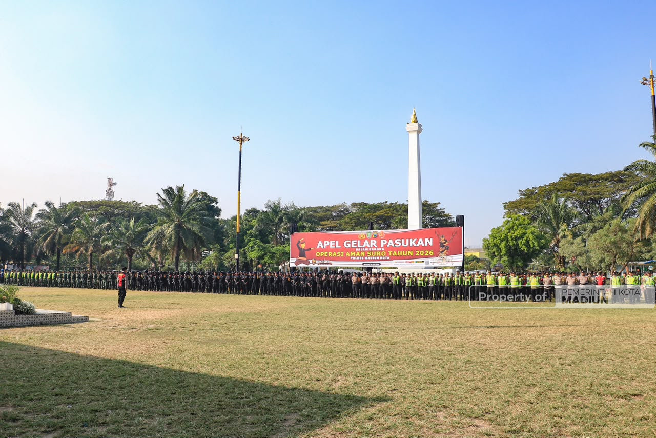 Jaga Kondusivitas Suro 2026, Plt Wali Kota Madiun Pastikan Kesiapan Pengamanan Lintas Instansi