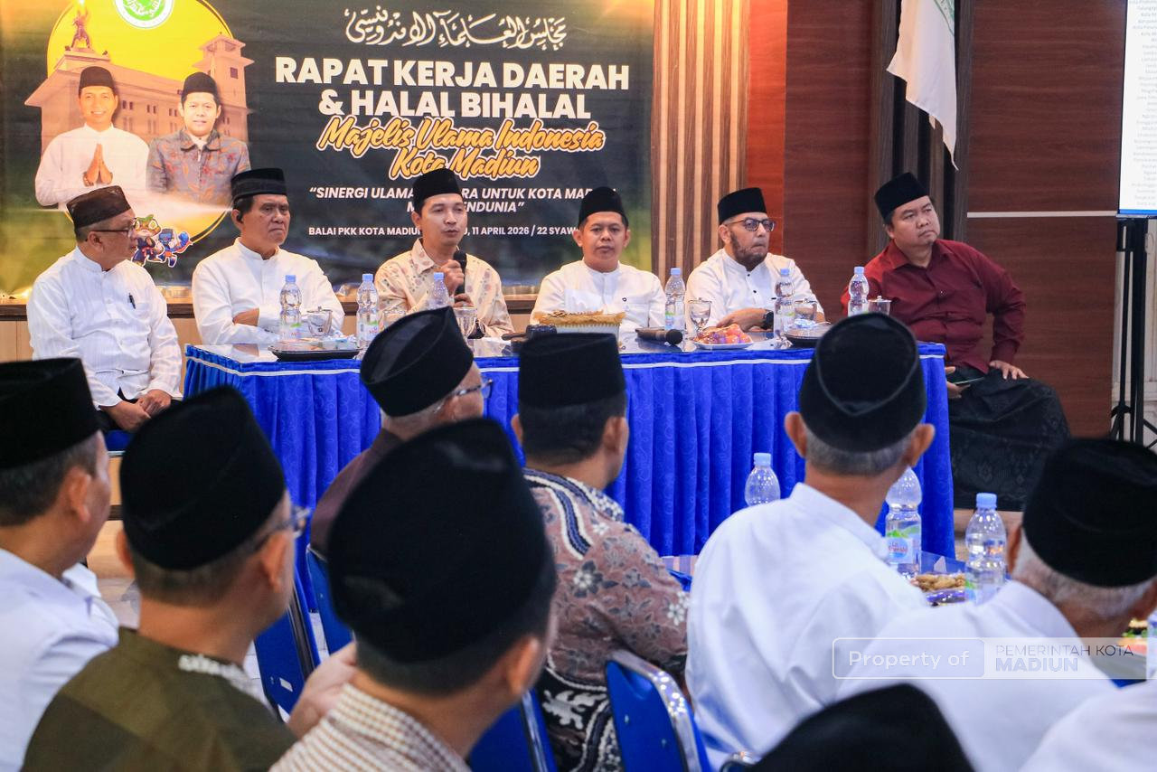 Soroti Ketimpangan Data, Wali Kota Madiun Ajak MUI Perkuat Intervensi Sosial