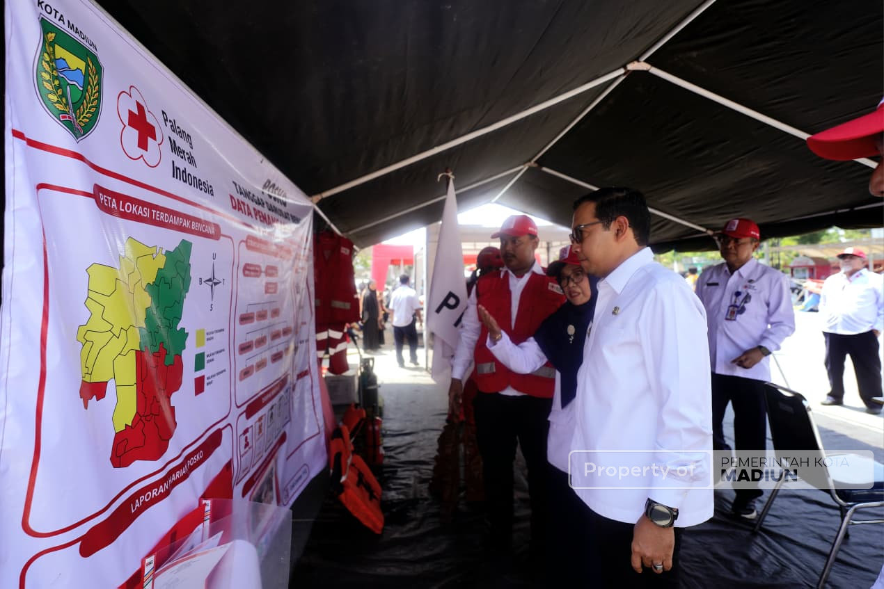 HUT ke-81 PMI, Plt Wali Kota Madiun Dorong Penguatan Jiwa Kemanusiaan Sejak Usia Sekolah