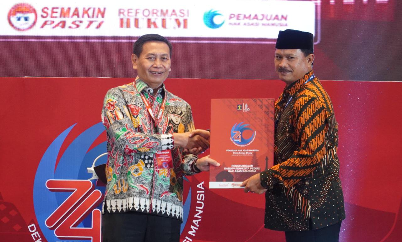Raih Penghargaan Nasional Lagi, Kota Madiun Terima Penghargaan HAM Kriteria Peduli