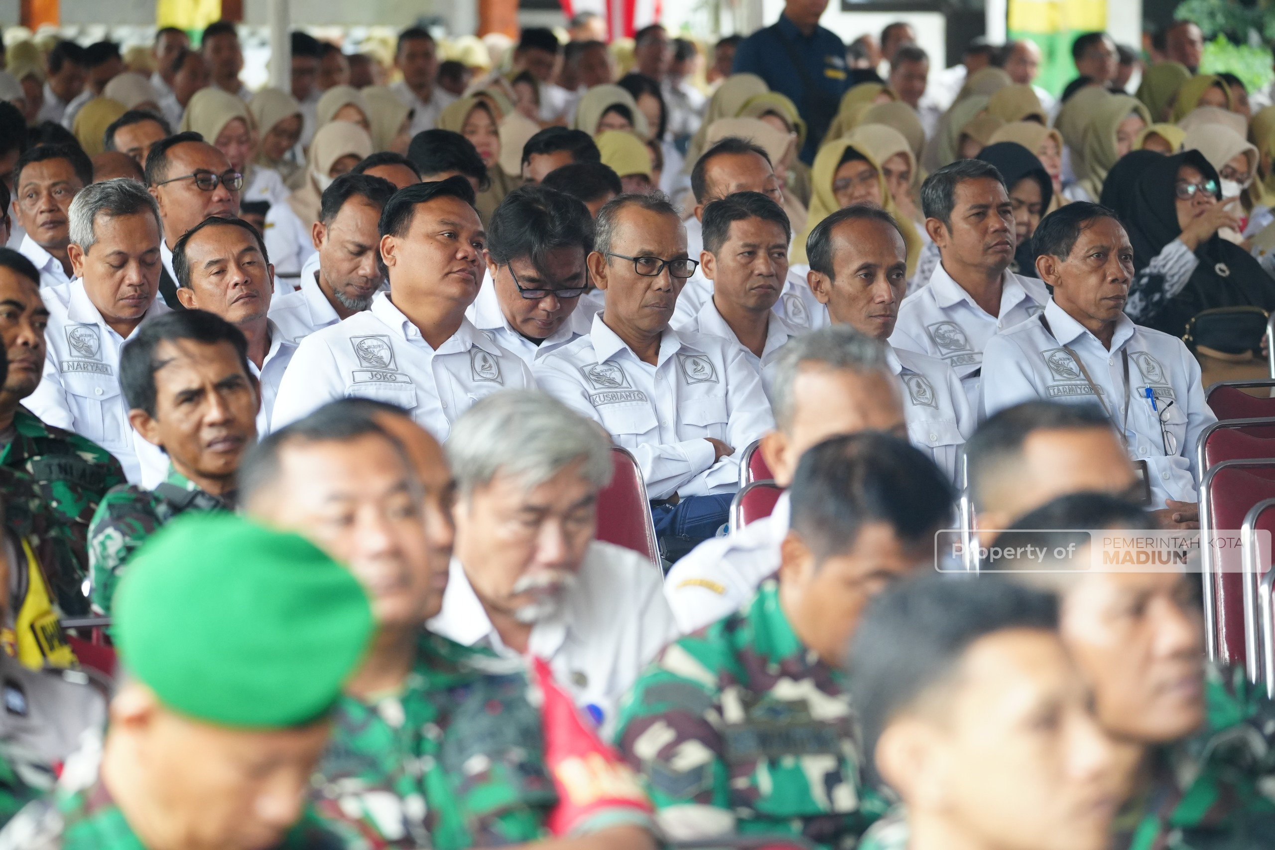 Halal Bihalal Pemkot Madiun, Plt Wali Kota Tekankan Peningkatan Pelayanan dan Sinergitas Bersama Forkopimda
