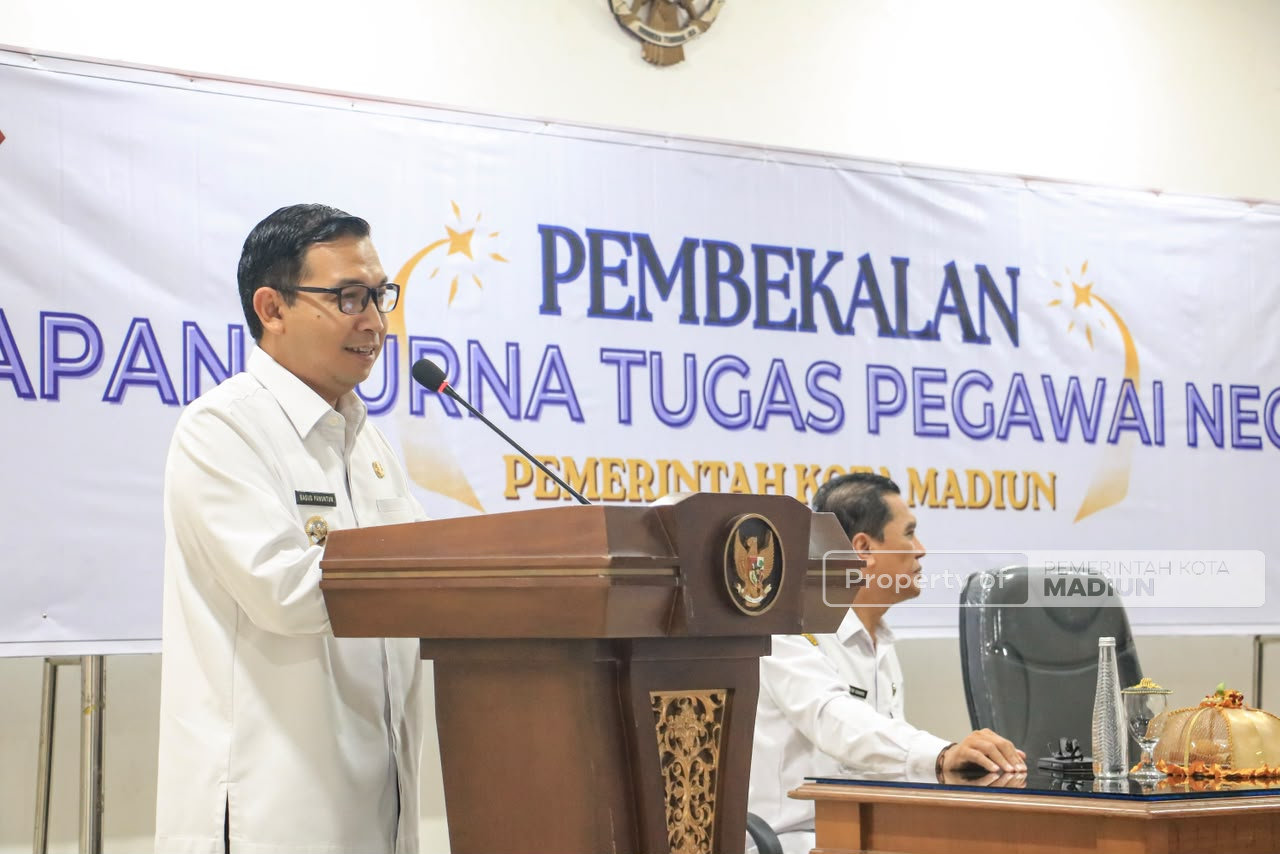Bekali ASN Jelang Purna Tugas, Plt Wali Kota Madiun: Pengabdian Tidak Berakhir Saat Pensiun