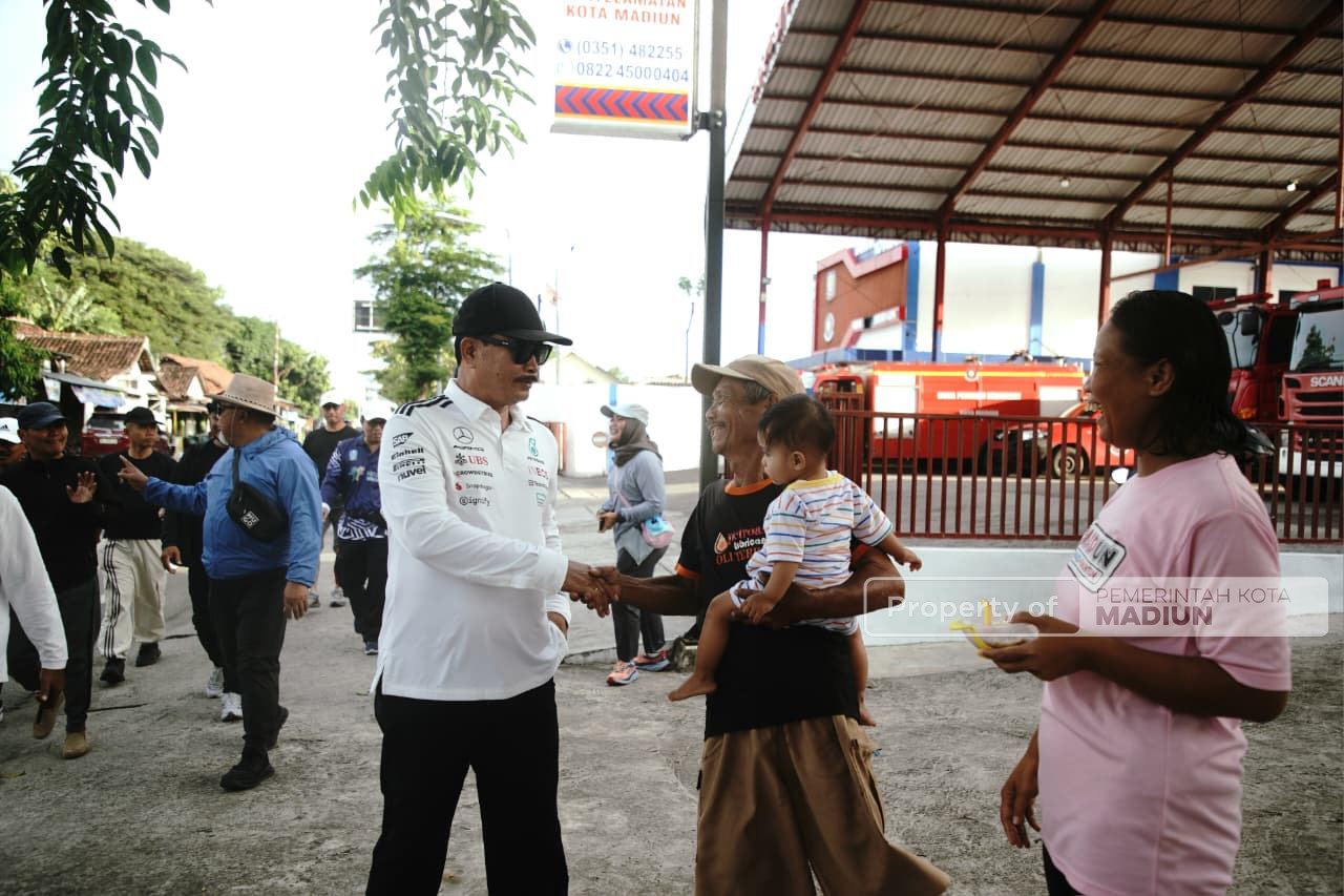 Wali Kota Madiun Jemput Bola, Serap Aspirasi dan Eksekusi Masalah Lewat Jalan Pagi