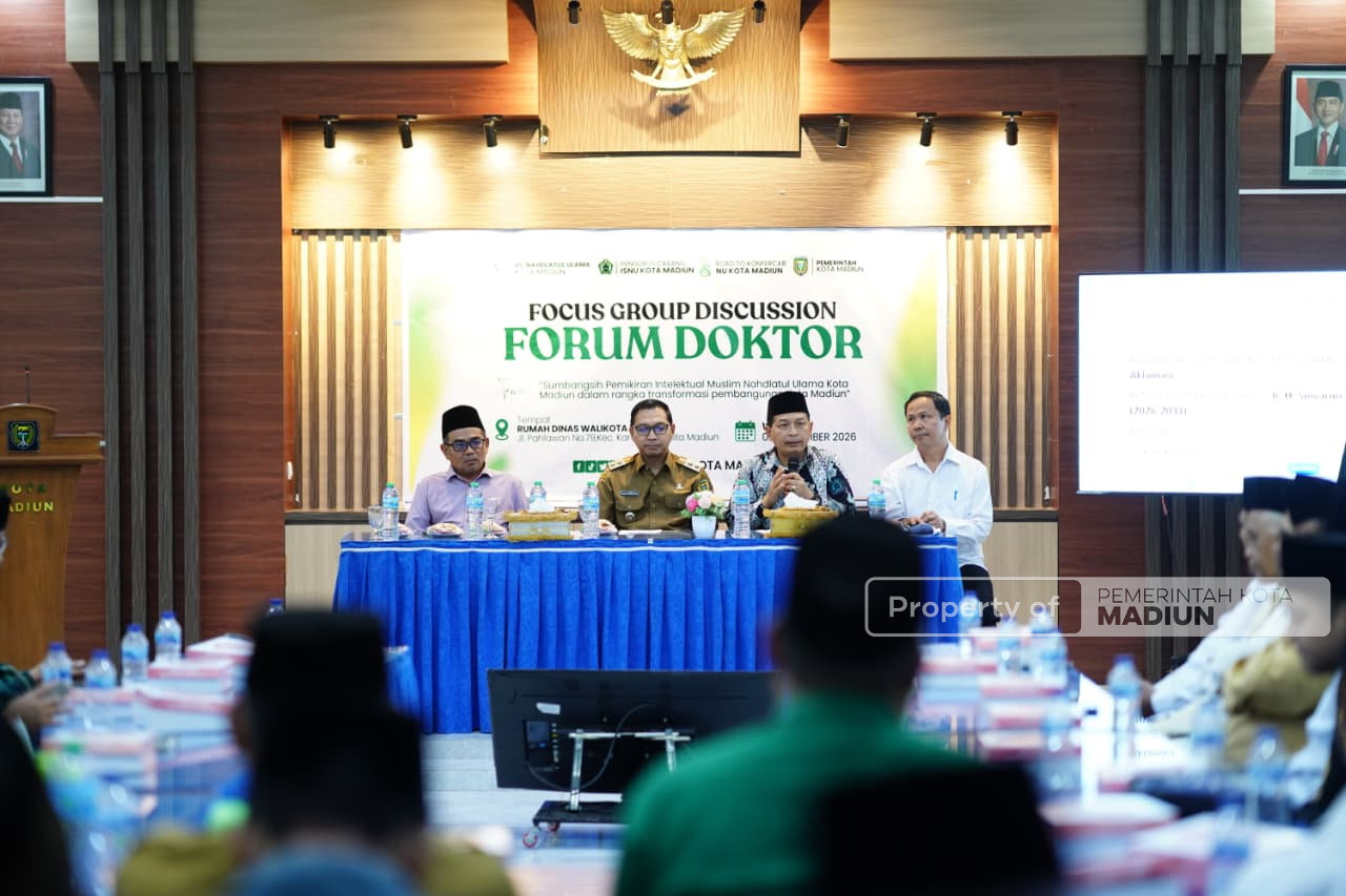 FGD Forum Doktor, Plt Wali Kota Perkuat Sinergi dengan ISNU dalam Pembangunan Kota Madiun