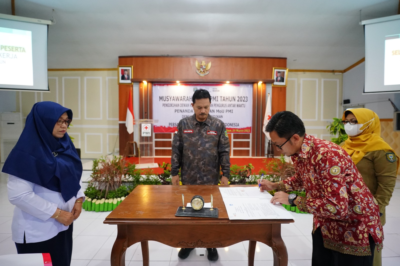 Hadiri Musyawarah Kerja PMI, Wali Kota Pesan  Kerja Ikhlas, Cerdas, dan Tuntas