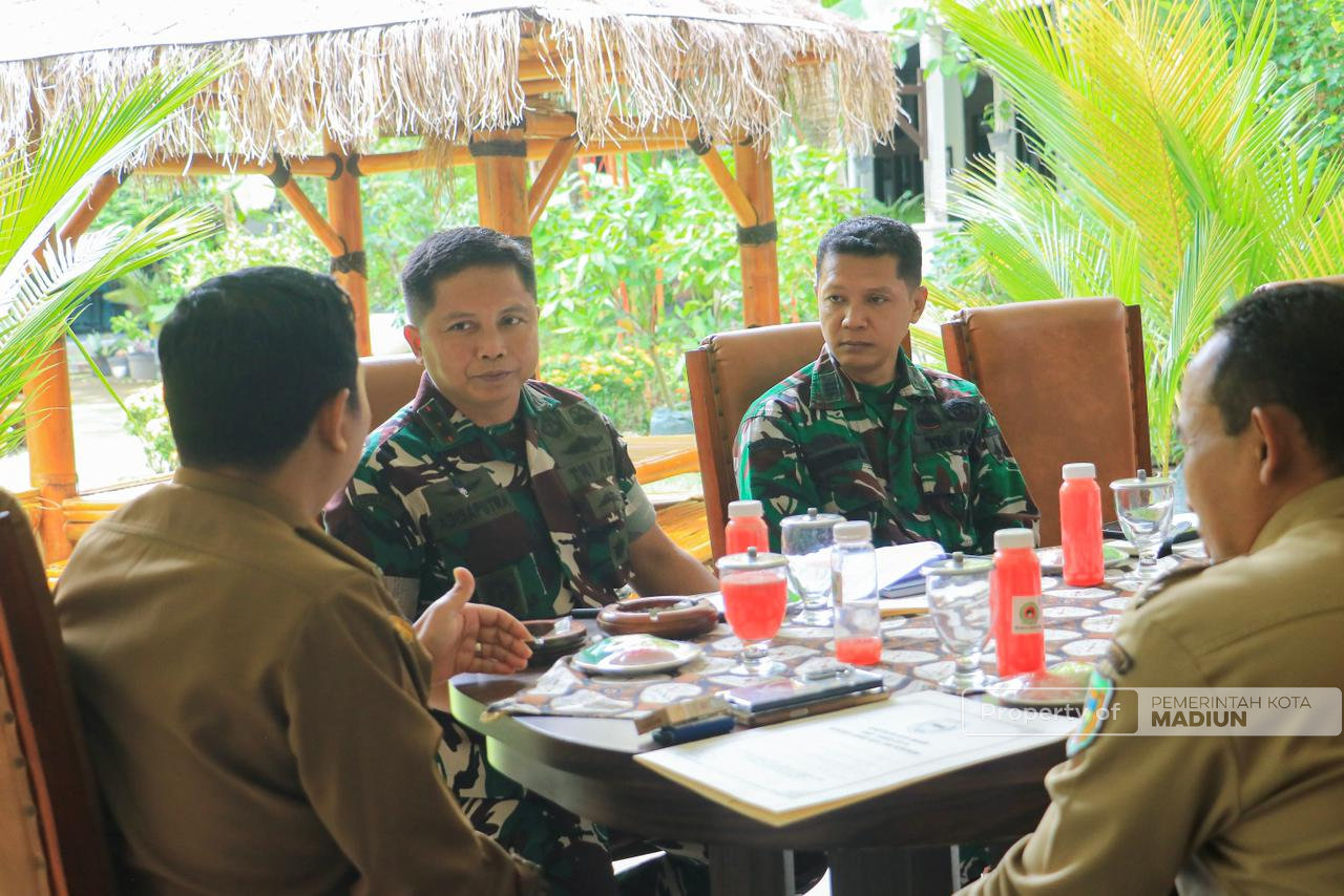 Perkuat Kolaborasi, Pemkot Madiun dan Kodim 0803 Matangkan Titik Lokasi Strategis KKMP