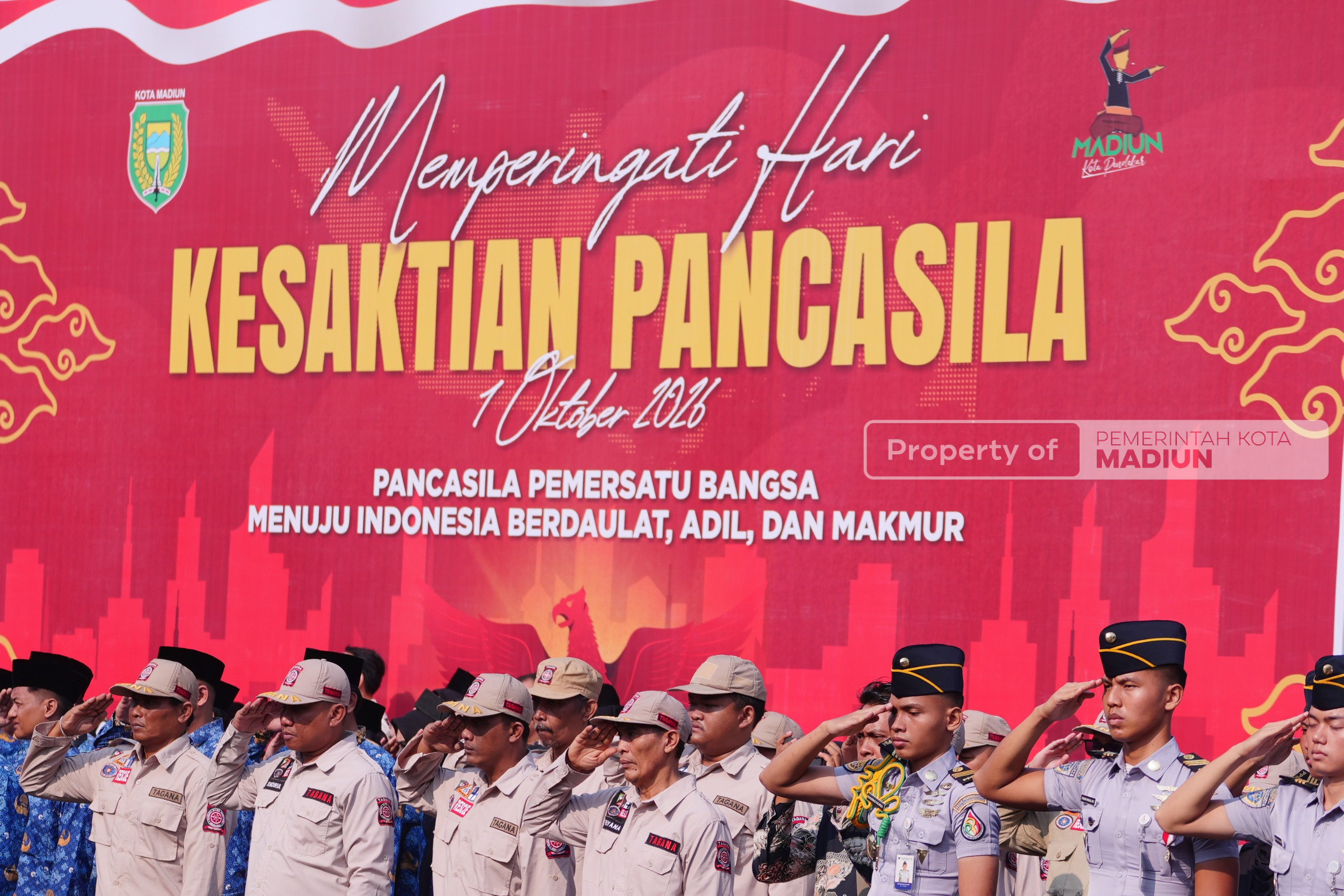 Hari Kesaktian Pancasila, Semangat Persatuan Jadi Pegangan Percepat Kemajuan Kota Madiun