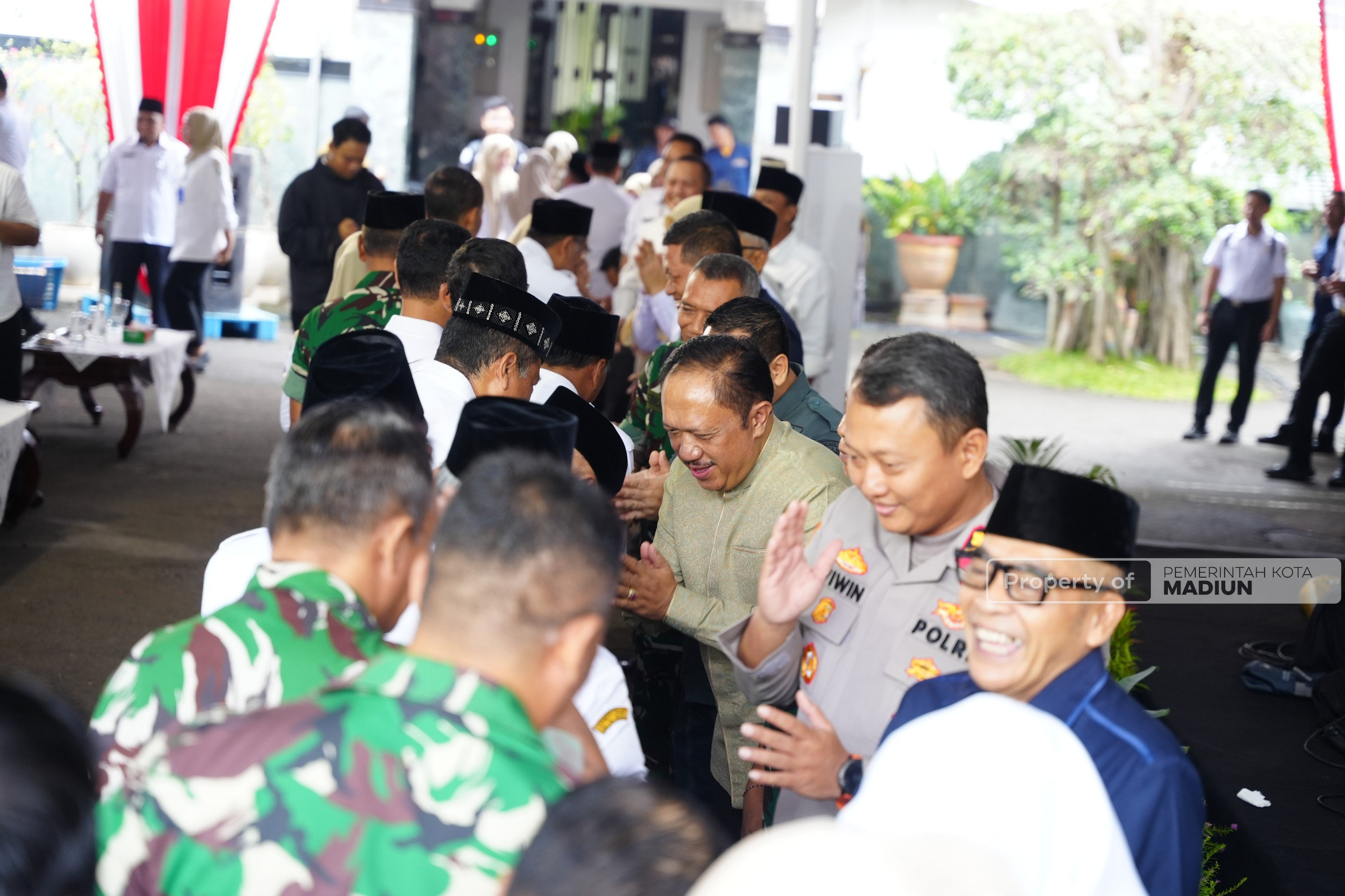 Halal Bihalal Pemkot Madiun, Plt Wali Kota Tekankan Peningkatan Pelayanan dan Sinergitas Bersama Forkopimda