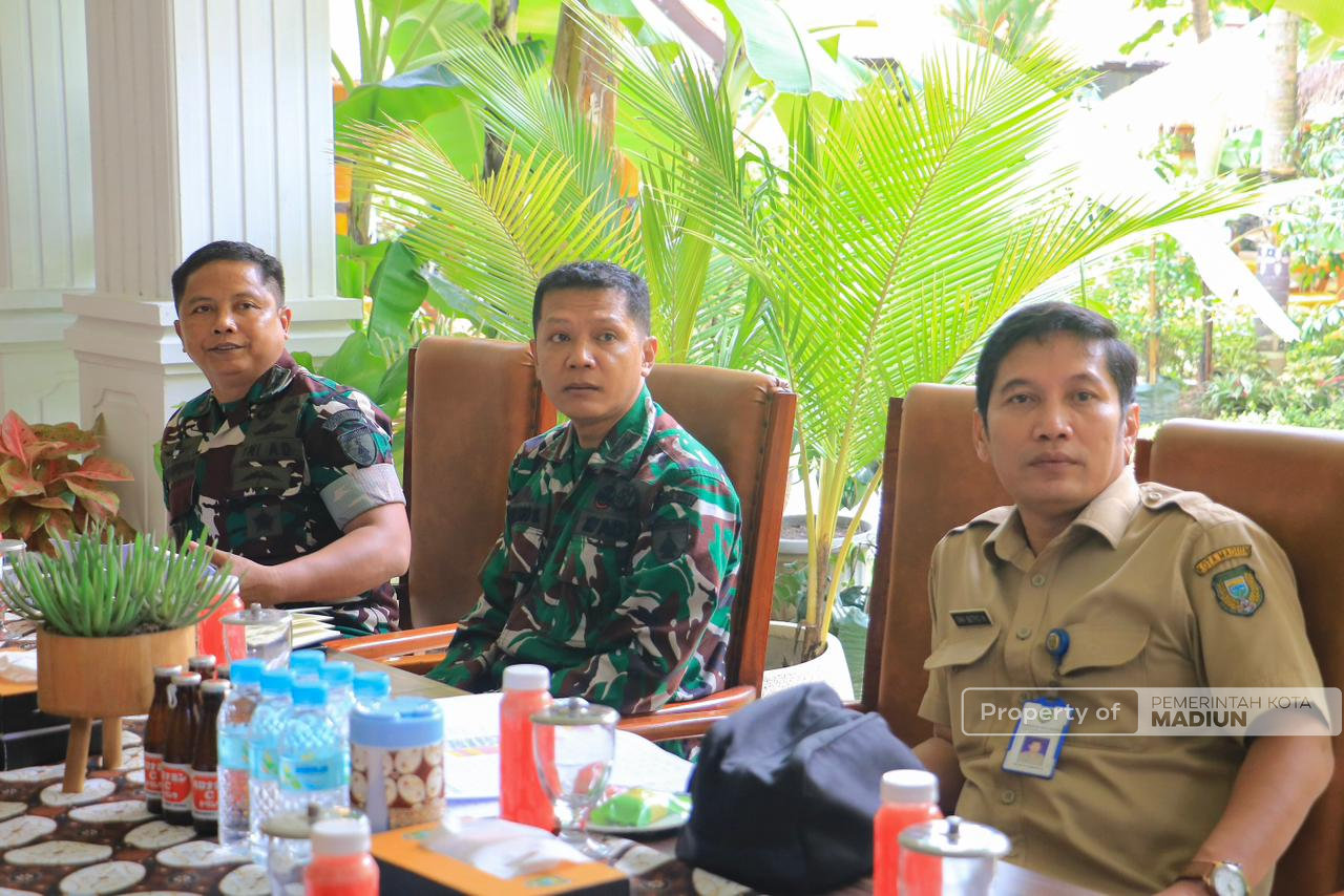 Perkuat Kolaborasi, Pemkot Madiun dan Kodim 0803 Matangkan Titik Lokasi Strategis KKMP