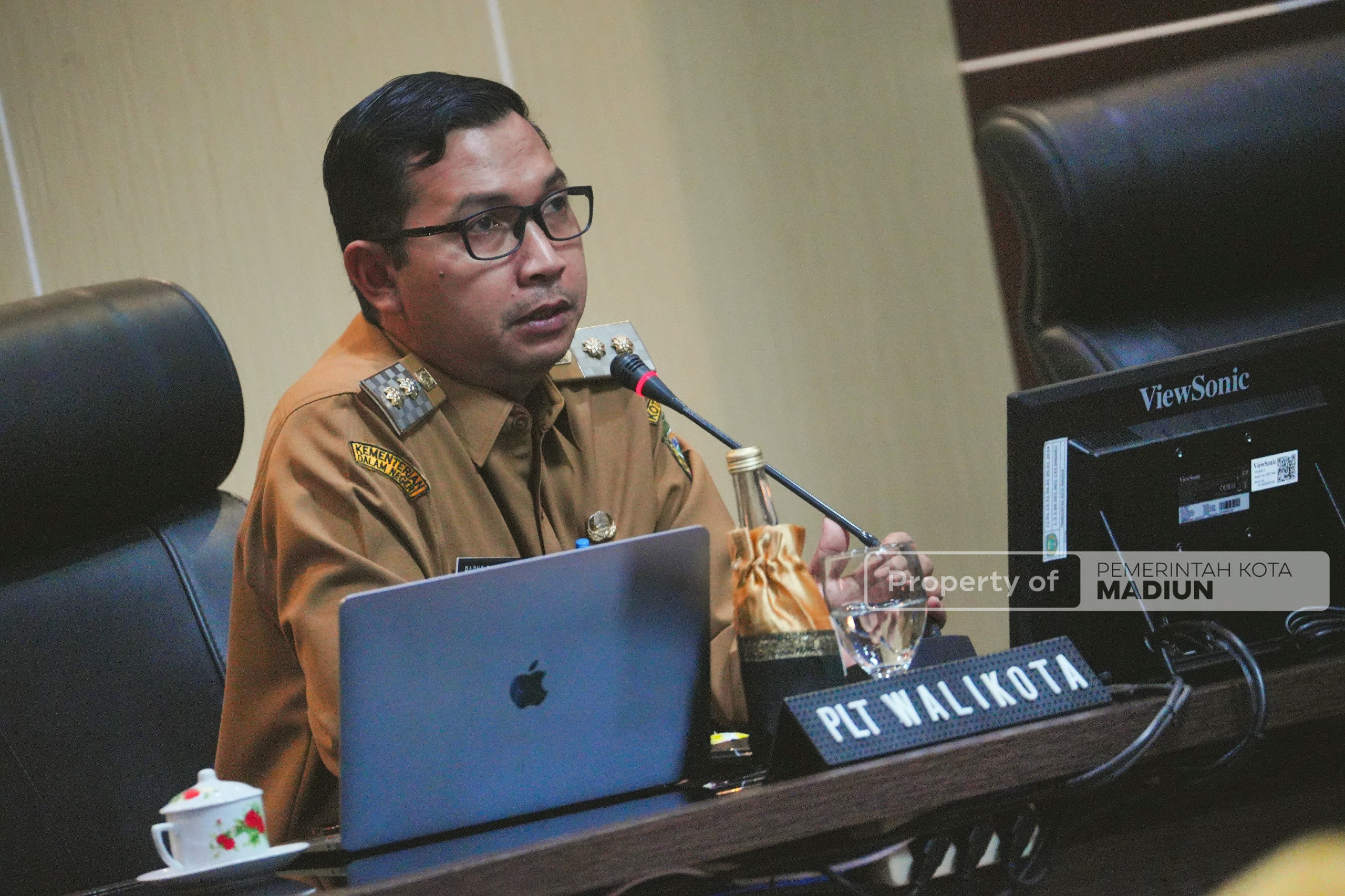 Rapat Dinas di Ruang 13, Plt Wali Kota Review Serapan Anggaran hingga Blejeti Progres Program Prioritas