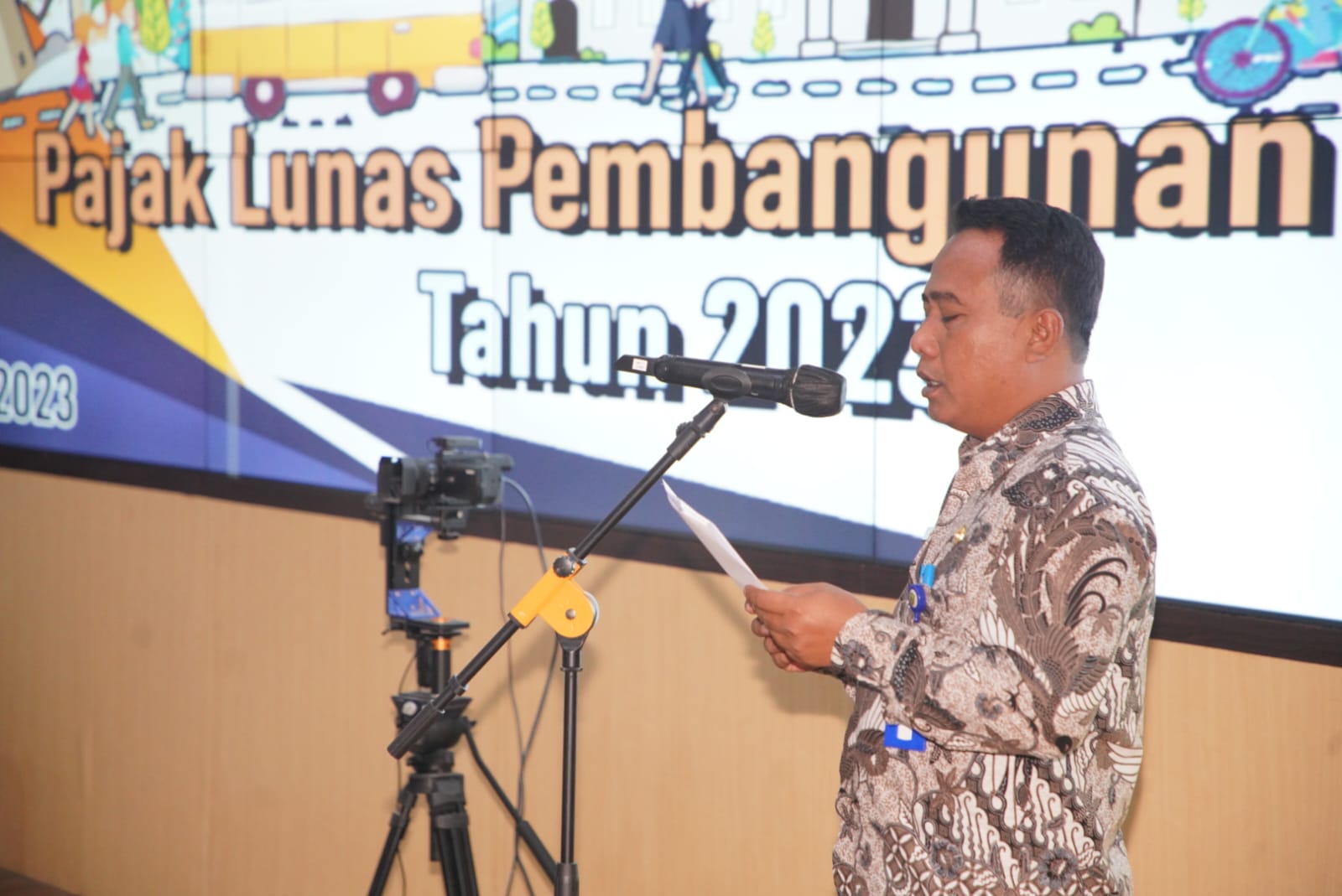 Buka Pekan Panutan PBB 2023, Wali Kota Ajak Masyarakat Taat Bayar Pajak