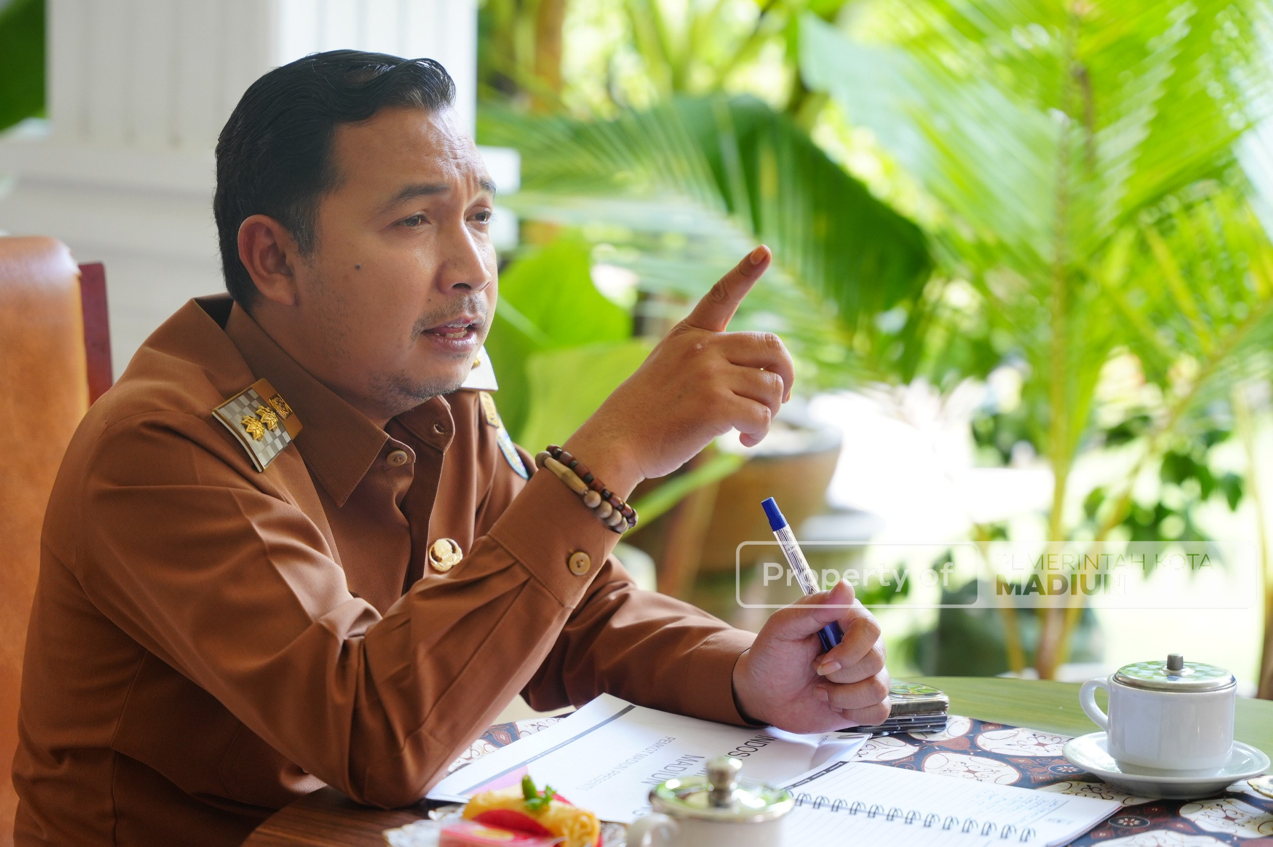 Audiensi dengan PT. Indosat, Wawali Dorong Pemberdayaan UMKM Berkelanjutan
