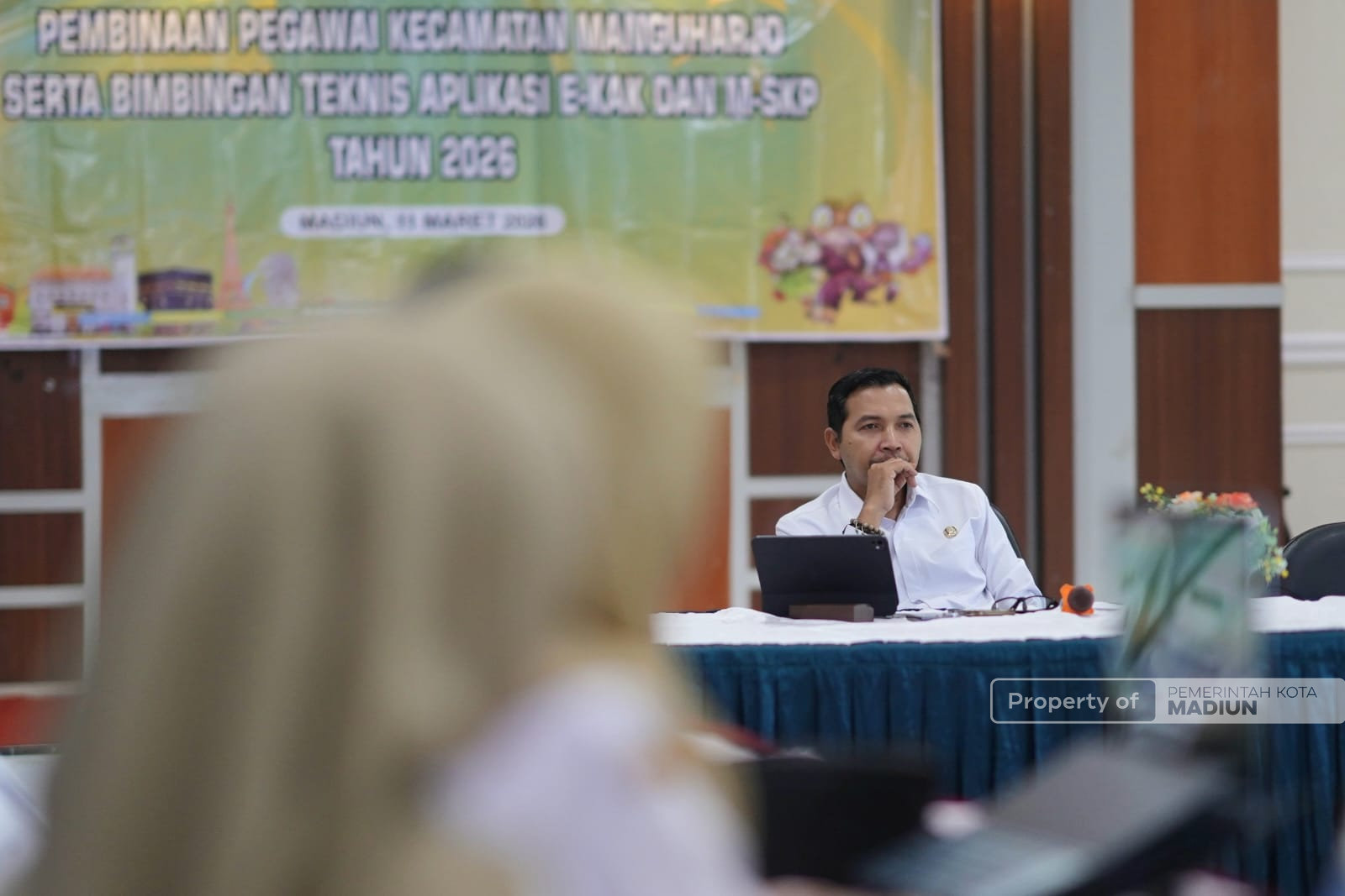 Perkuat Kinerja Kelurahan, Plt Wali Kota Madiun Buka Pembinaan Pegawai di Manguharjo