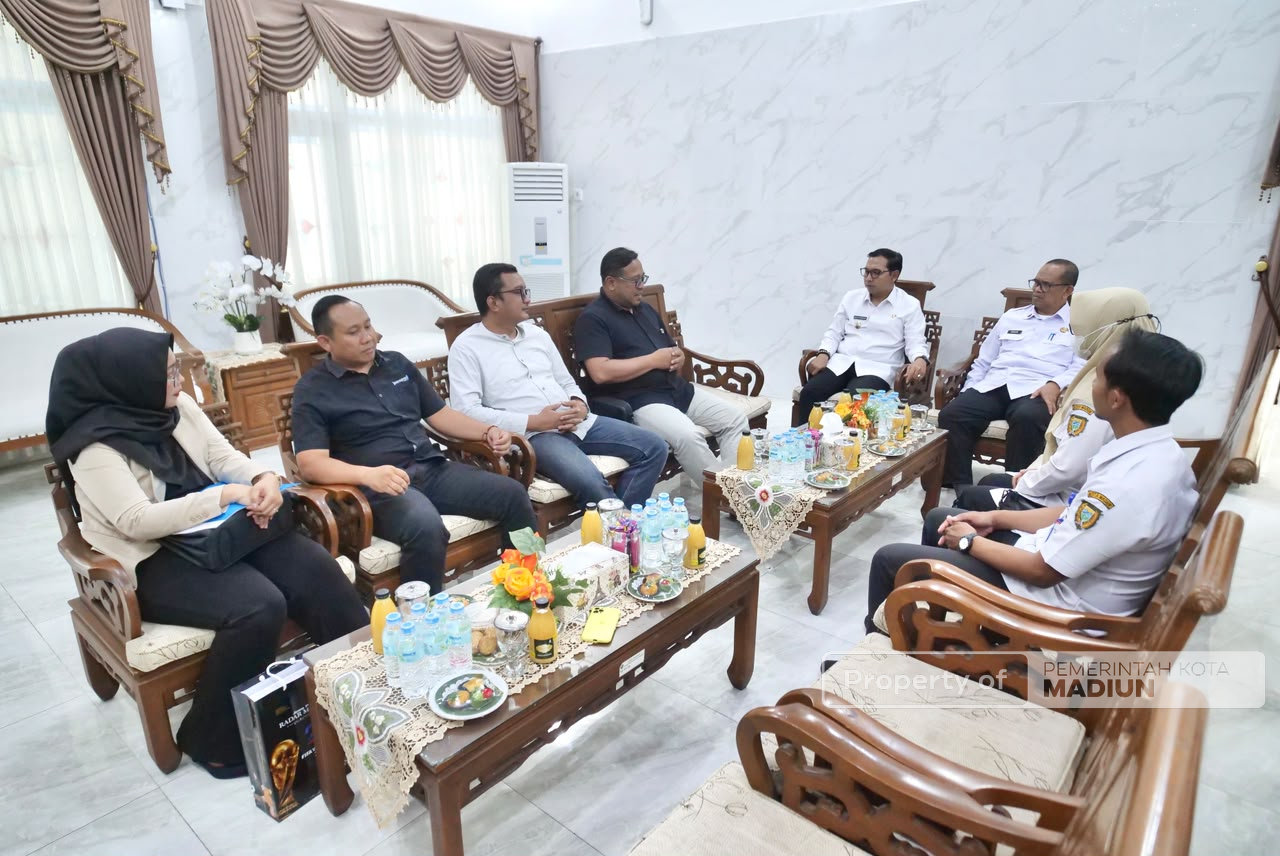 Gelar Audiensi, Plt Wali Kota Madiun Perkuat Sinergi dengan PT Madiun Intermedia Pers