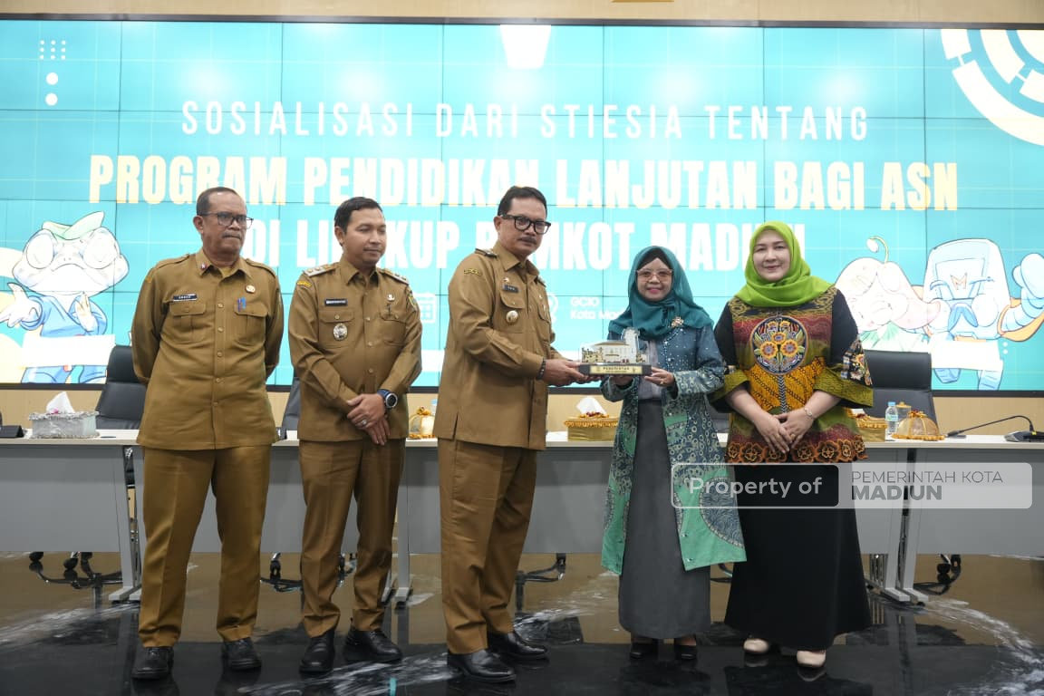 Tingkatkan Kualitas ASN, Wali Kota Madiun Gandeng STIESIA Surabaya Pacu Pendidikan Lanjutan