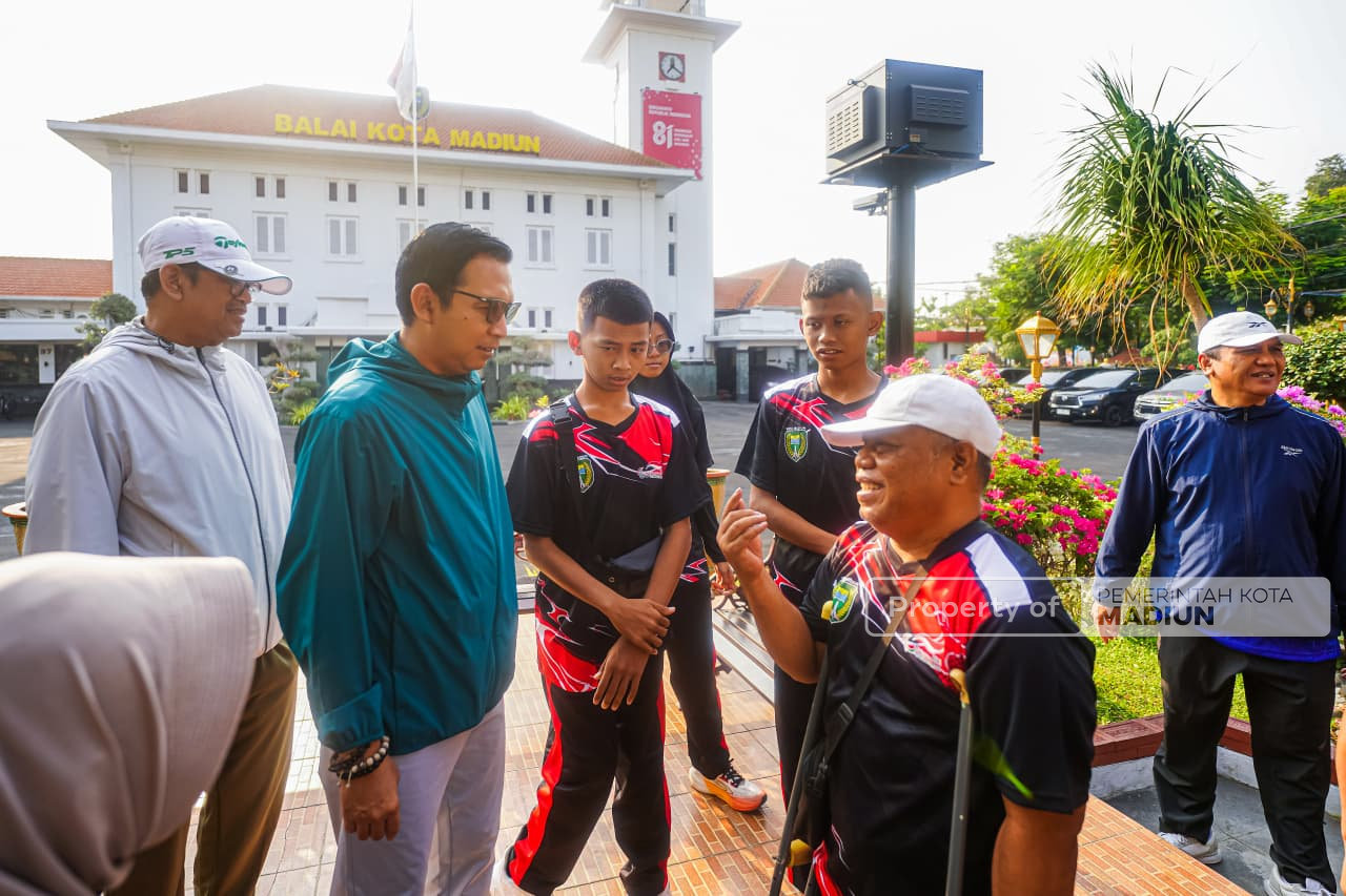 Berangkatkan Enam Atlet NPCI ke Keparprov Jatim, Plt Wali Kota Pastikan Pendampingan dan Kawal hingga Pertandingan Selesai