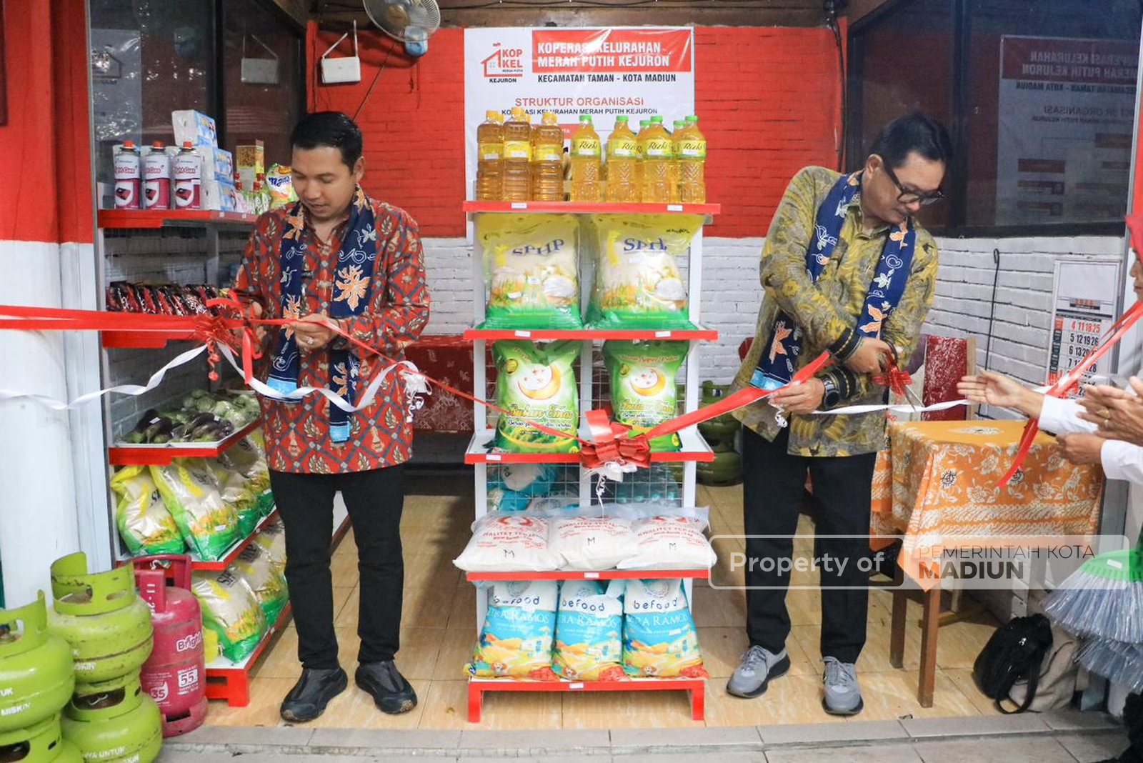 Wali Kota Madiun Resmikan KKMP Kejuron, Wujudkan Kesejahteraan Masyarakat