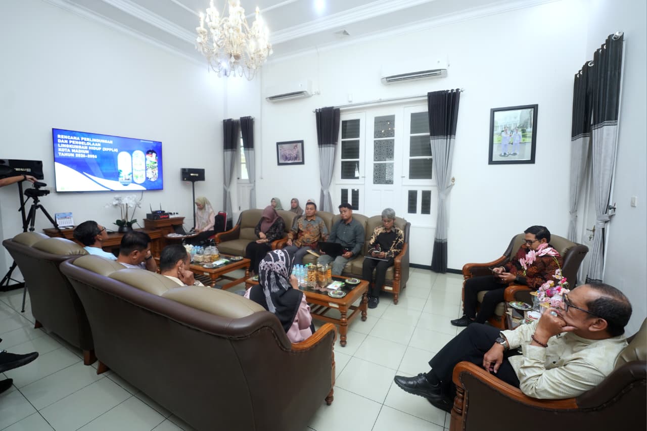 Perencanaan Berbasis Data,  Pemkot Madiun Kebut Pengelolaan Lingkungan Berkelanjutan Jangka Panjang