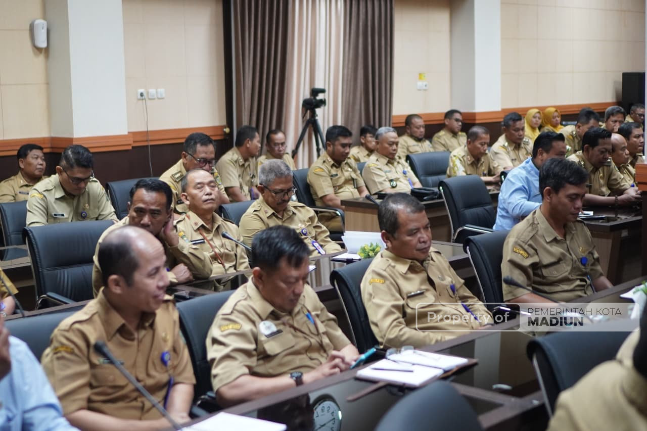 Pimpin Rapat Dinas, Plt Wali Kota Sampaikan Arahan Mendagri Soal Penguatan Integritas dan Pencegahan Korupsi