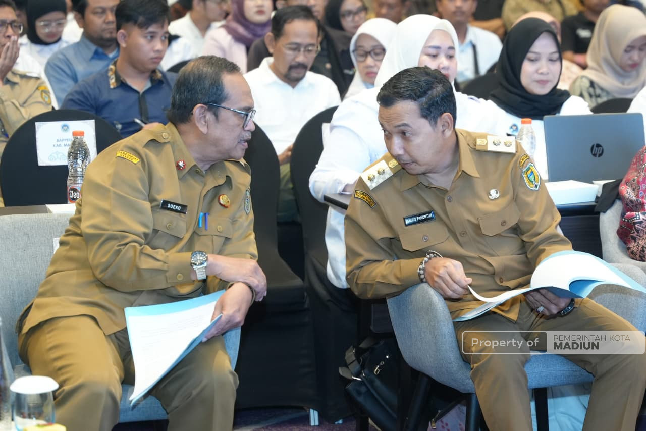 Hadiri Sosialisasi dan Penguatan Tata Kelola MBG, Plt Wali Kota Madiun Tegaskan Komitmen pelaksanaan Program MBG demi Generasi Emas 2045